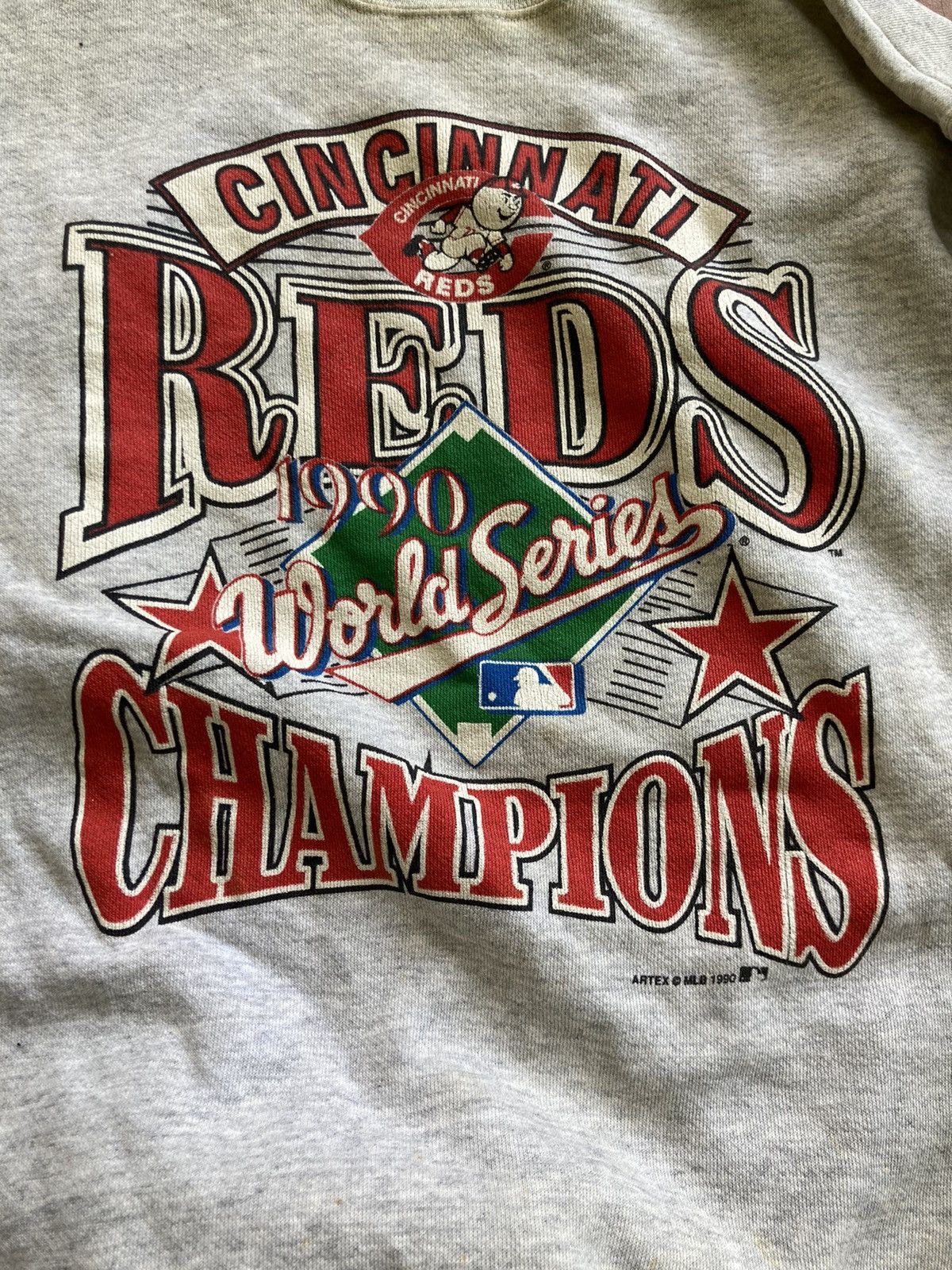 MLB Vintage Cincinnati Reds 90s Sweatshirt Size US L / EU 52-54 / 3 - 6 Thumbnail