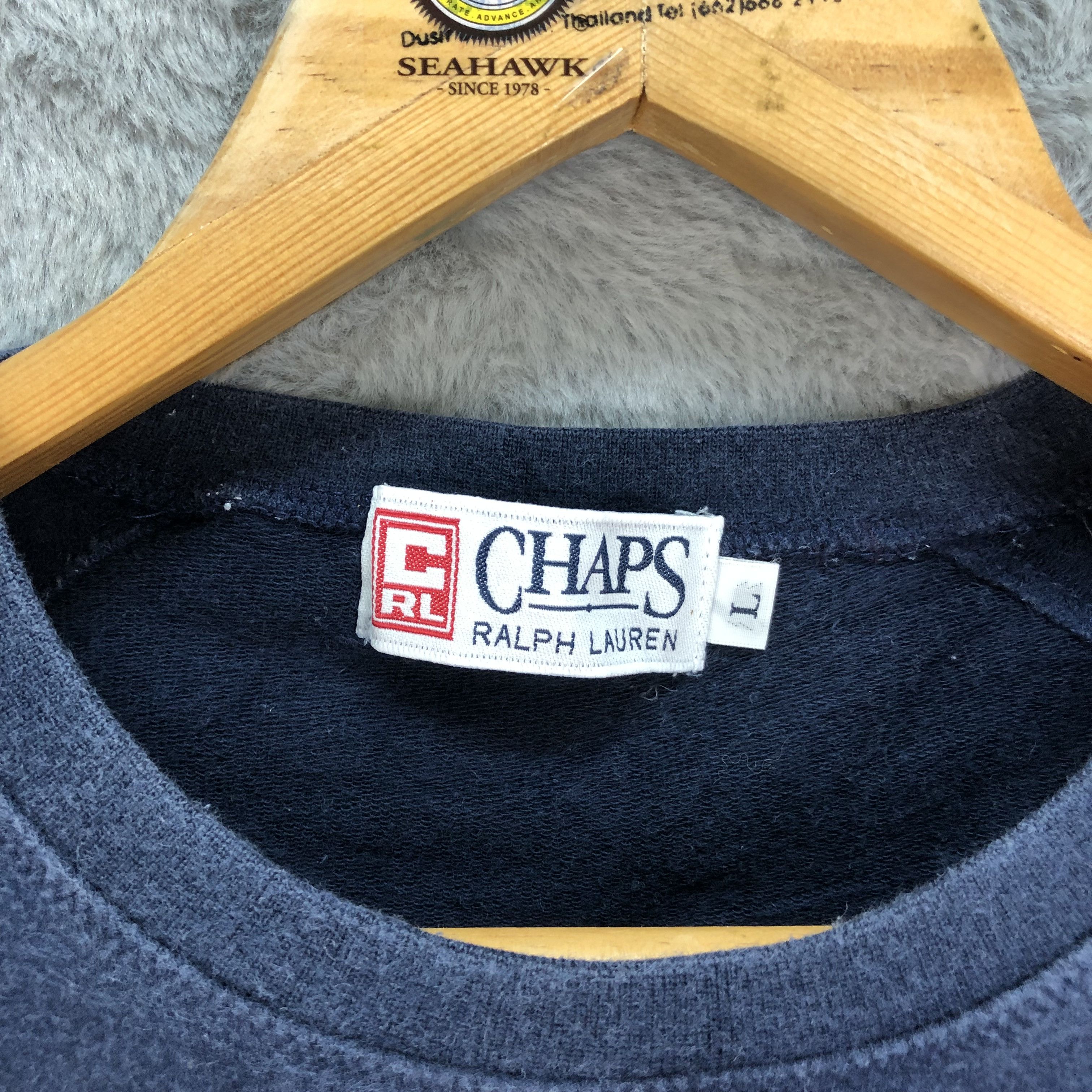 Chaps Ralph Lauren Chaps Ralph Lauren Long Sleeve Tees #4818-20 Size US L / EU 52-54 / 3 - 7 Thumbnail