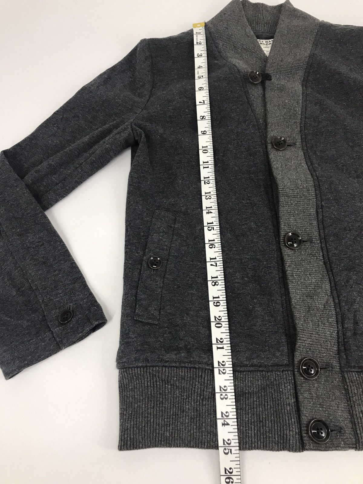 Designer × Katharine Hamnett London × Vintage Katherine Hamnett London Sweatshirt Hoodies Button Style Size US M / EU 48-50 / 2 - 7 Thumbnail