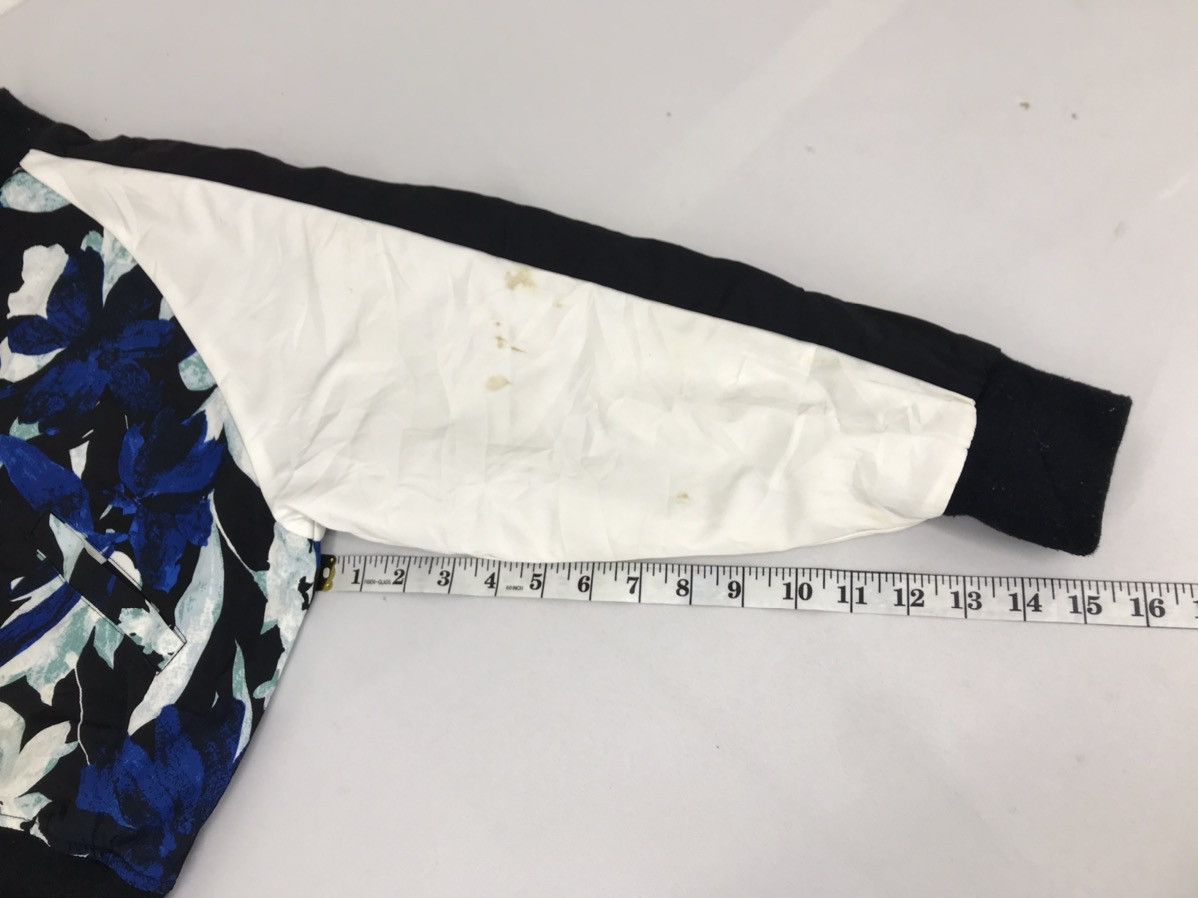 Other Vintage Azul Bomber Varsity Jacket Floral Design Size S / US 4 / IT 40 - 6 Thumbnail