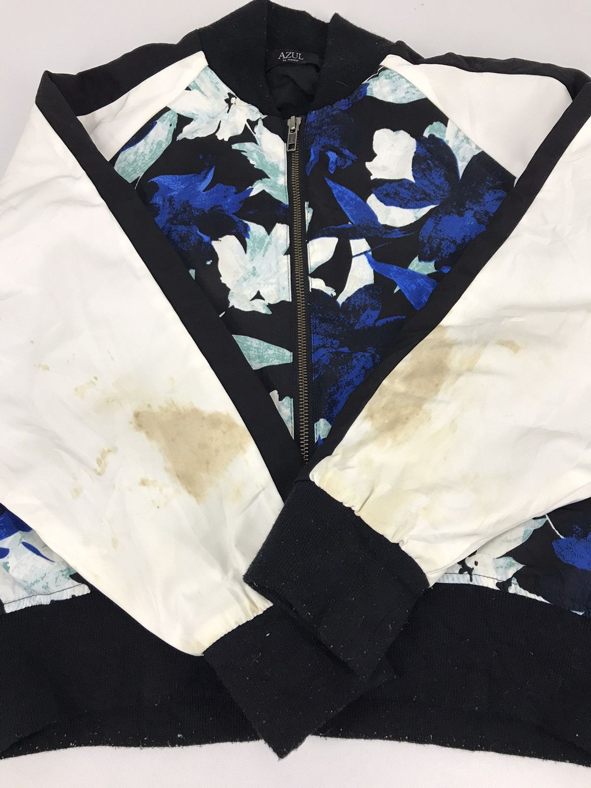 Other Vintage Azul Bomber Varsity Jacket Floral Design Size S / US 4 / IT 40 - 12 Thumbnail