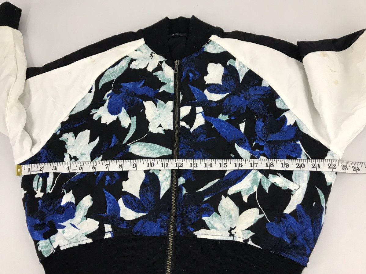 Other Vintage Azul Bomber Varsity Jacket Floral Design Size S / US 4 / IT 40 - 4 Thumbnail