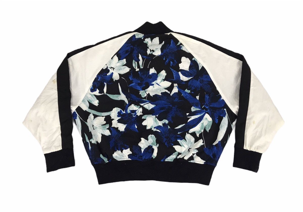 Other Vintage Azul Bomber Varsity Jacket Floral Design Size S / US 4 / IT 40 - 2 Thumbnail