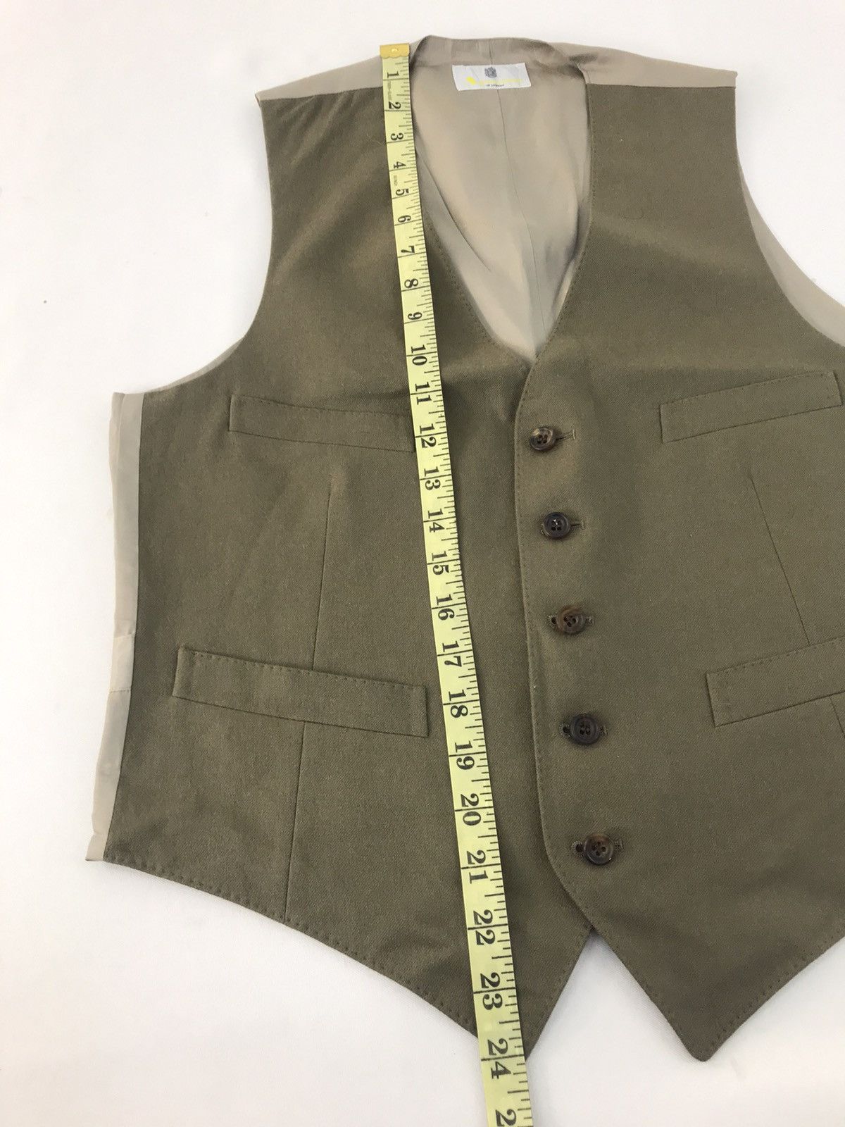 Aquascutum × Vintage Aquascutum Of London Vest Sleeveless Luxury Jacket Size US S / EU 44-46 / 1 - 10 Thumbnail