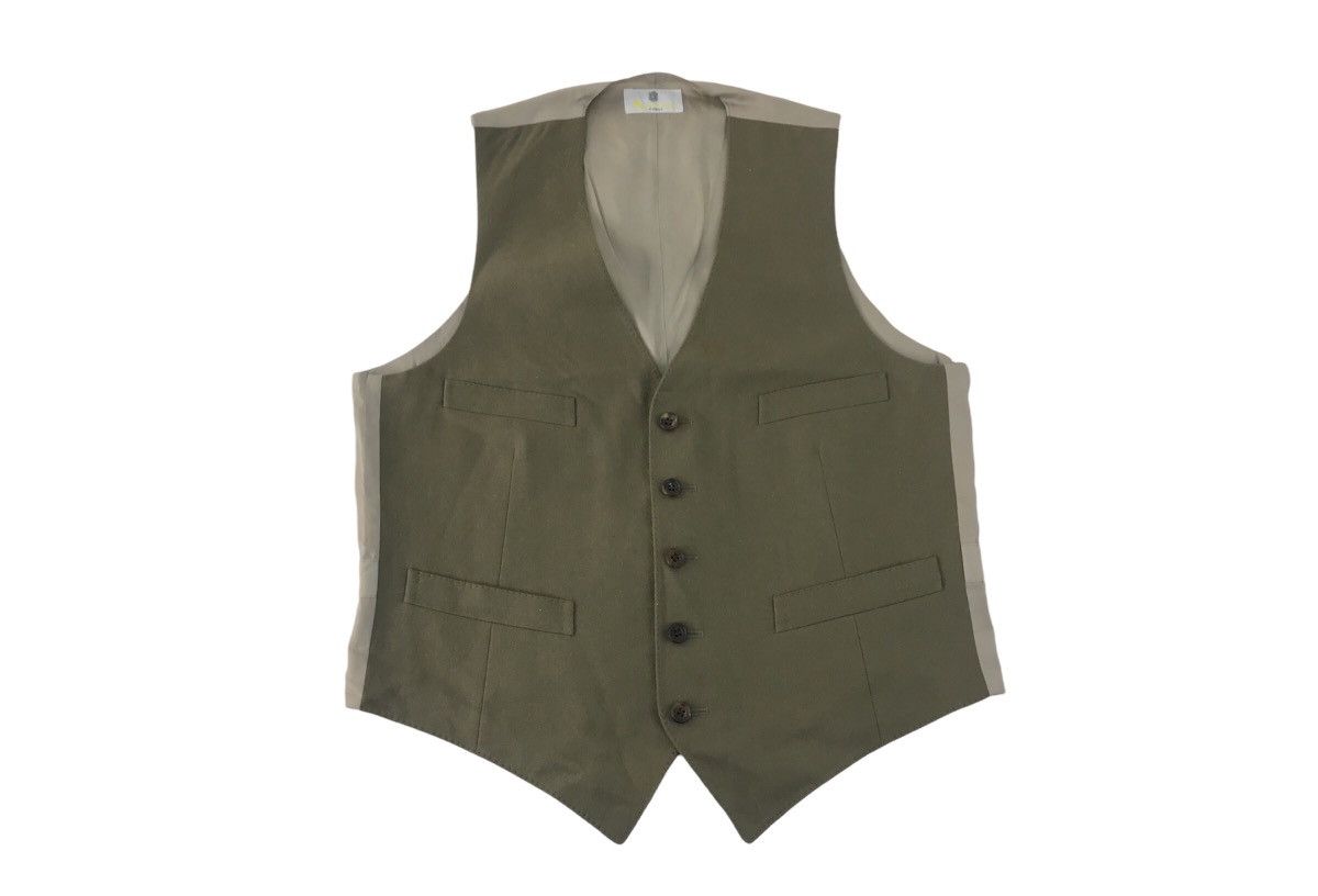 Aquascutum × Vintage Aquascutum Of London Vest Sleeveless Luxury Jacket Size US S / EU 44-46 / 1 - 1 Thumbnail
