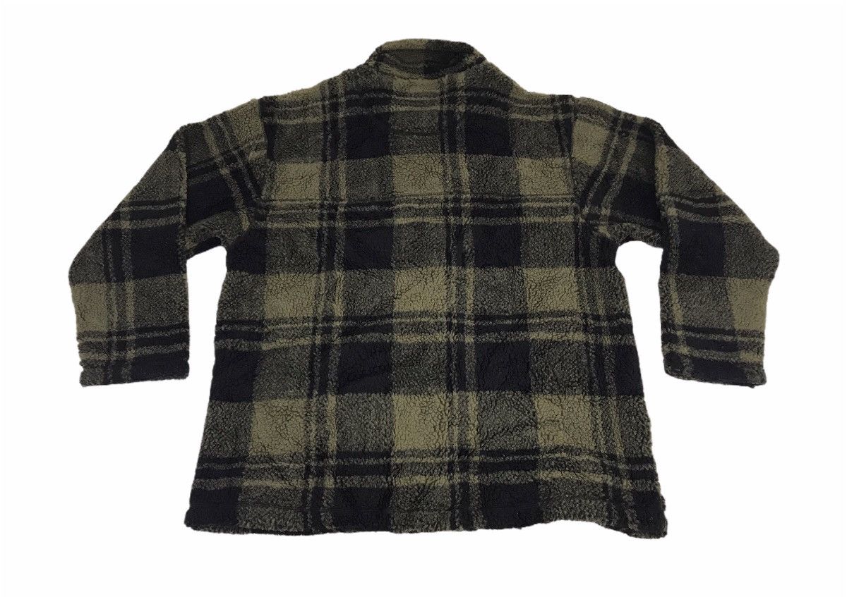 Pro-Keds Vintage Pro-keds Fleece Plaid Check Monogram Zipper Size US M / EU 48-50 / 2 - 2 Thumbnail