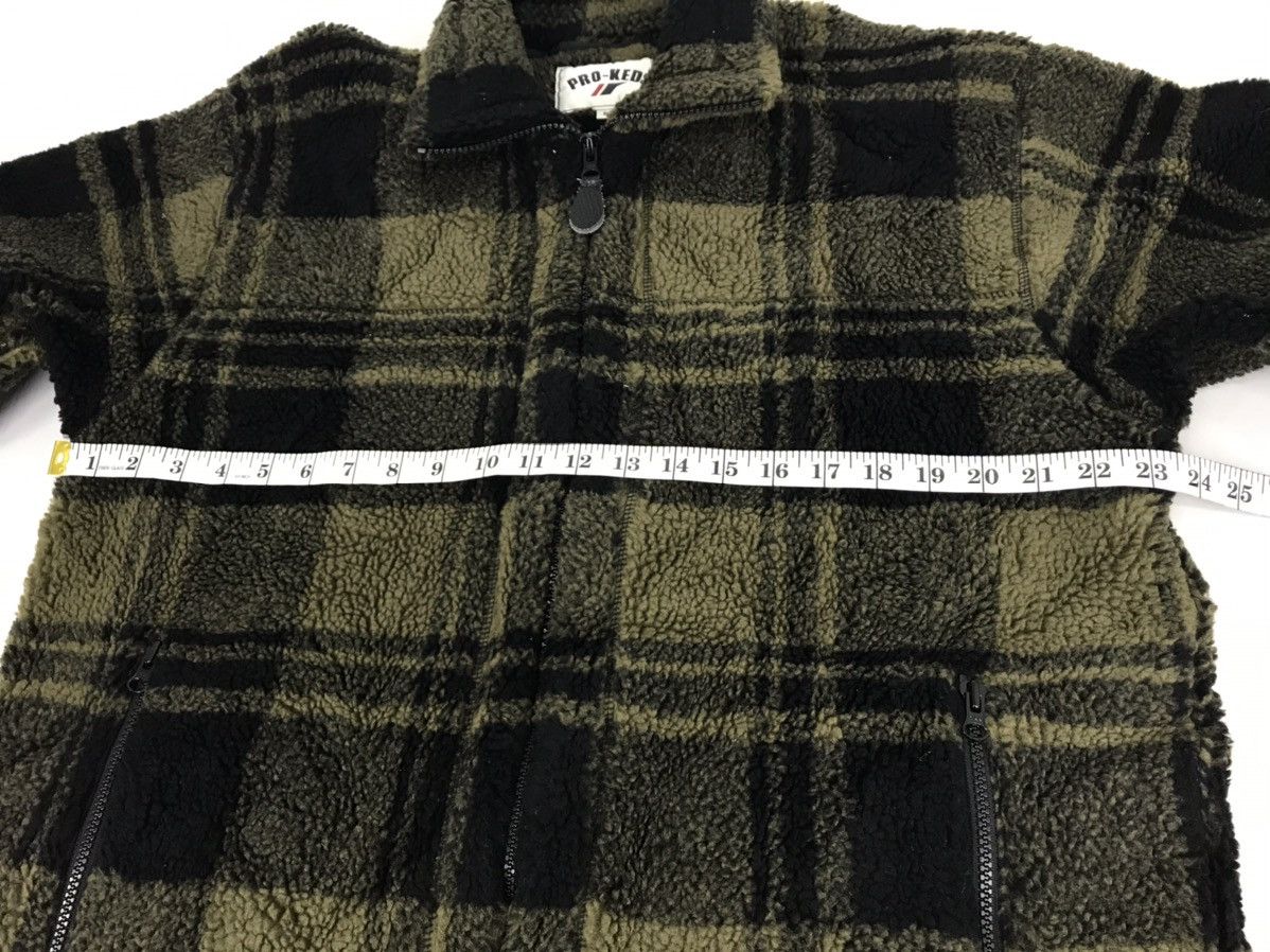Pro-Keds Vintage Pro-keds Fleece Plaid Check Monogram Zipper Size US M / EU 48-50 / 2 - 9 Thumbnail