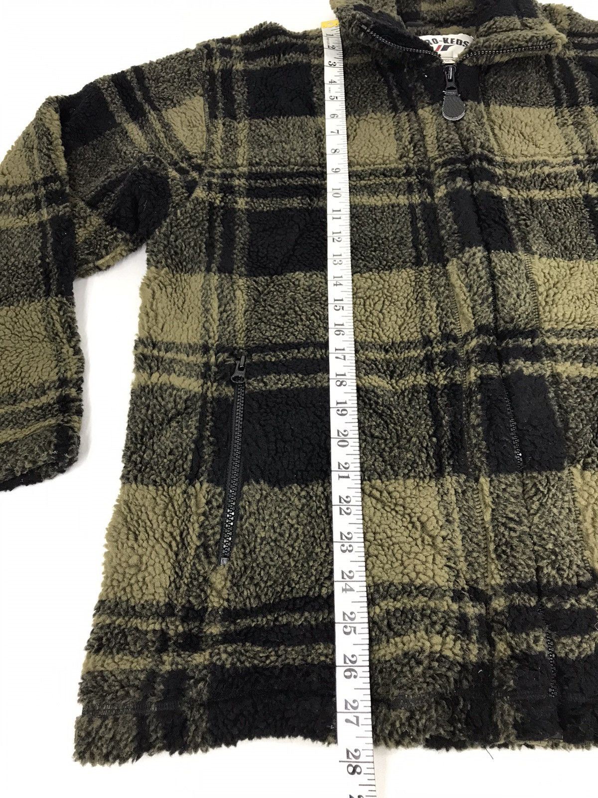 Pro-Keds Vintage Pro-keds Fleece Plaid Check Monogram Zipper Size US M / EU 48-50 / 2 - 10 Thumbnail