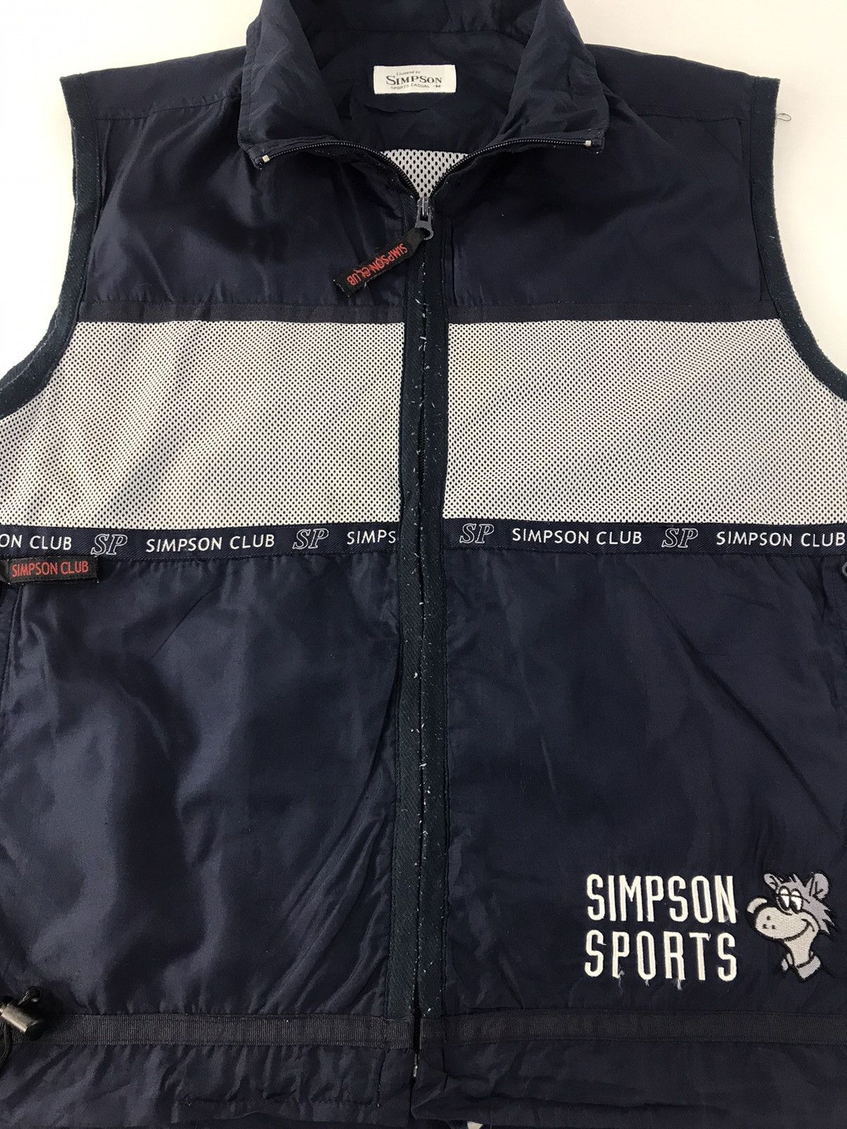 Japanese Brand × Vintage Simpson Club Sport Australia Sleeveless Vest Embroidery Logo Size US M / EU 48-50 / 2 - 3 Thumbnail
