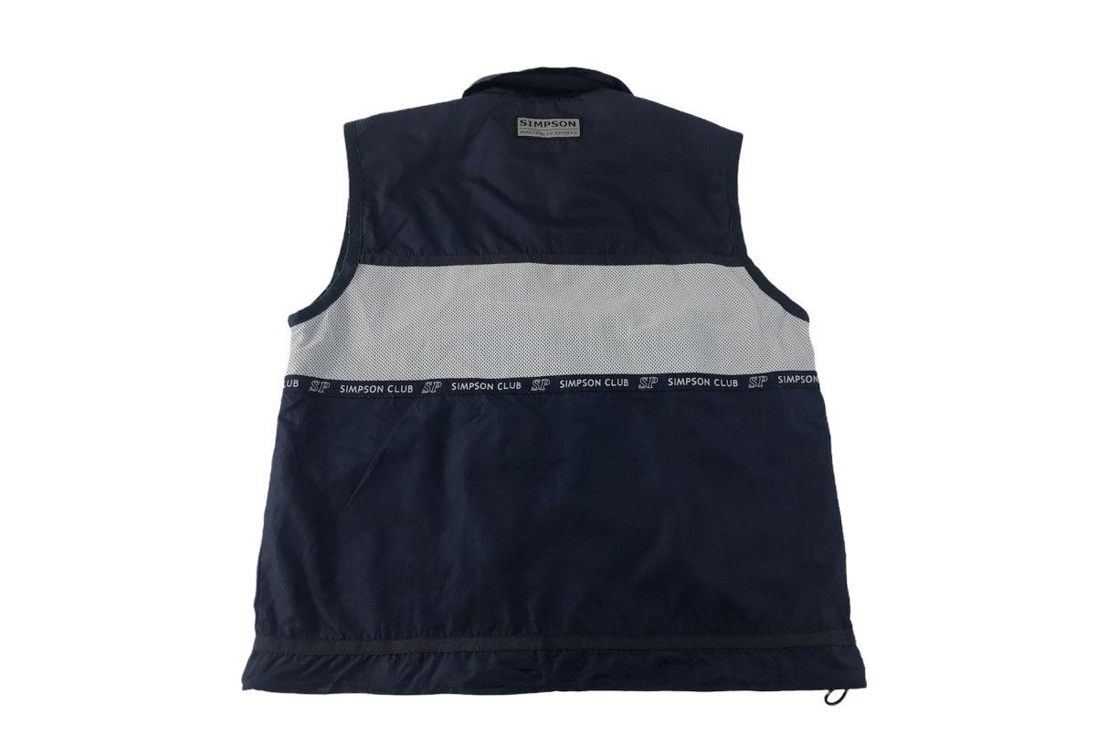 Japanese Brand × Vintage Simpson Club Sport Australia Sleeveless Vest Embroidery Logo Size US M / EU 48-50 / 2 - 2 Thumbnail