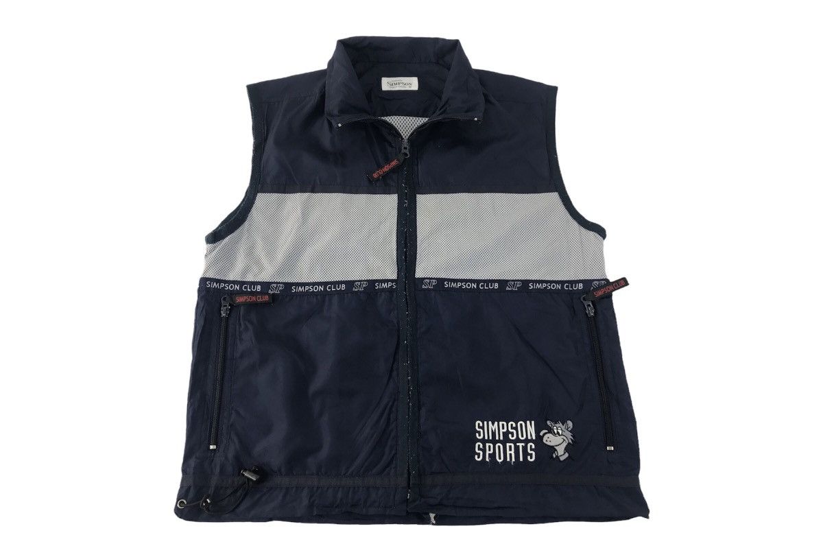 Japanese Brand × Vintage Simpson Club Sport Australia Sleeveless Vest Embroidery Logo Size US M / EU 48-50 / 2 - 1 Thumbnail