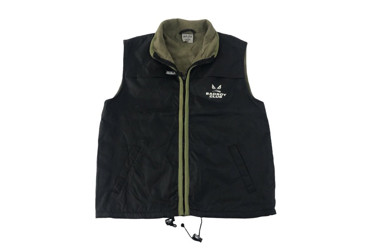 Japanese Brand × Vintage BadBoy Club Sleeveless Vest Embroidery Logo Wool Inner Size US S / EU 44-46 / 1 - 1 Thumbnail