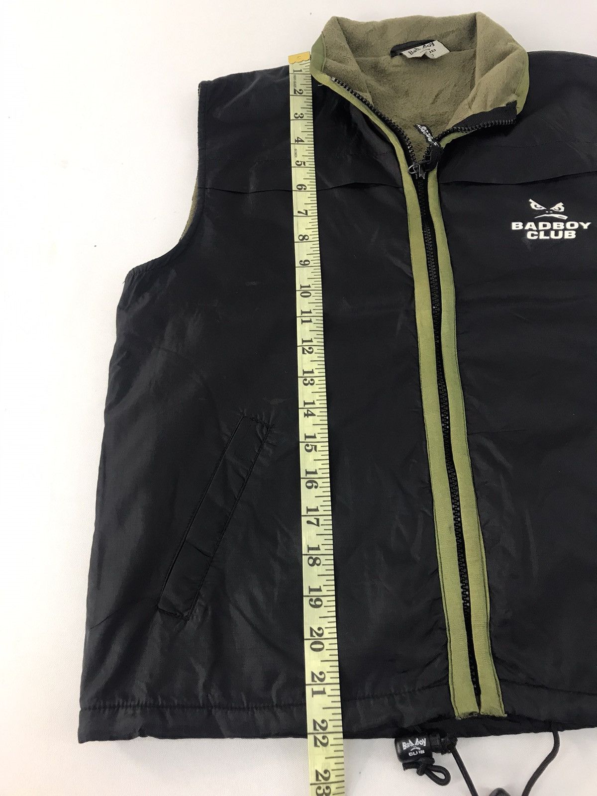 Japanese Brand × Vintage BadBoy Club Sleeveless Vest Embroidery Logo Wool Inner Size US S / EU 44-46 / 1 - 9 Thumbnail
