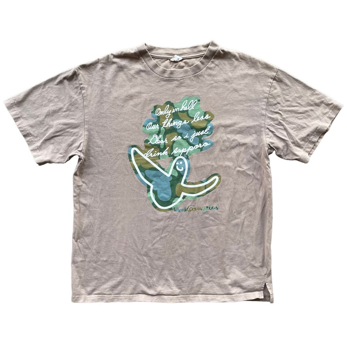 Sex Skateboards × Welcome Skateboards 💥 MARK GONZALES CAMOU LOGO TSHIRT Size US XL / EU 56 / 4 - 2 Thumbnail