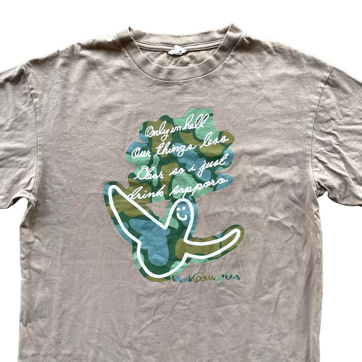 Sex Skateboards × Welcome Skateboards 💥 MARK GONZALES CAMOU LOGO TSHIRT Size US XL / EU 56 / 4 - 4 Thumbnail