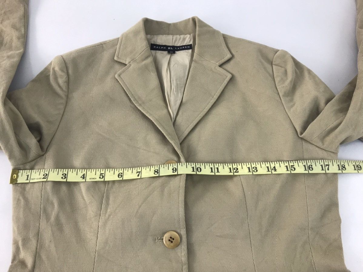 Ralph Lauren × Vintage Polo Ralph Lauren Blazer Coat Jacket Button Down K2123j Size S / US 4 / IT 40 - 8 Thumbnail