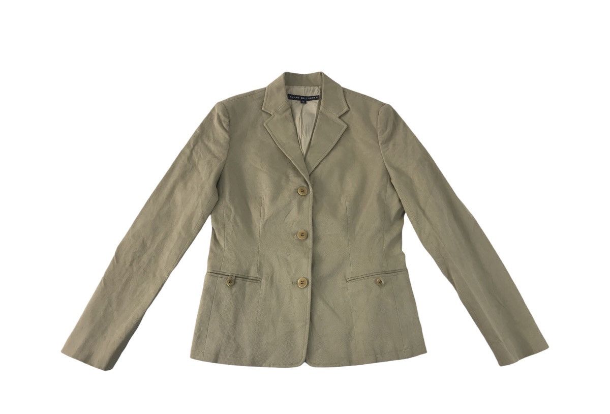 Ralph Lauren × Vintage Polo Ralph Lauren Blazer Coat Jacket Button Down K2123j Size S / US 4 / IT 40 - 1 Thumbnail