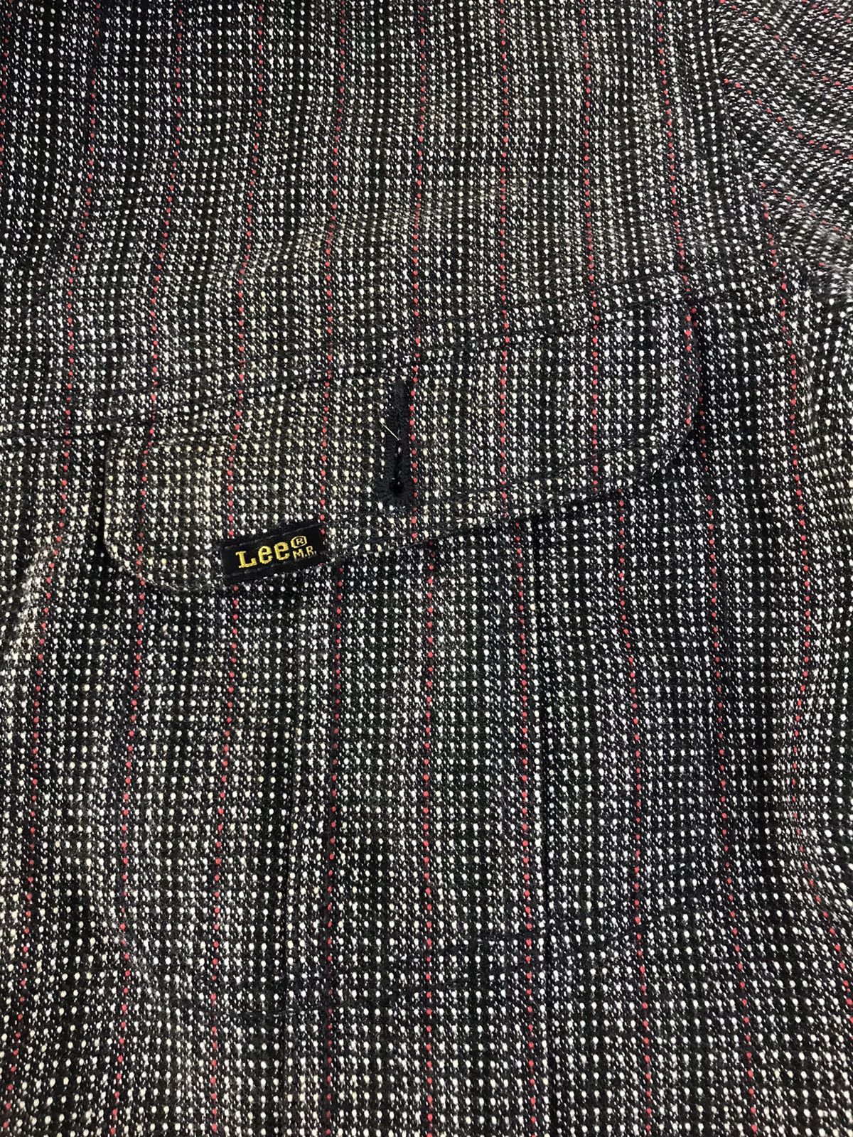 Lee × Vintage 90s Lee Wool Sherpa Denim Shearling Jacket K2124j Size US M / EU 48-50 / 2 - 4 Thumbnail