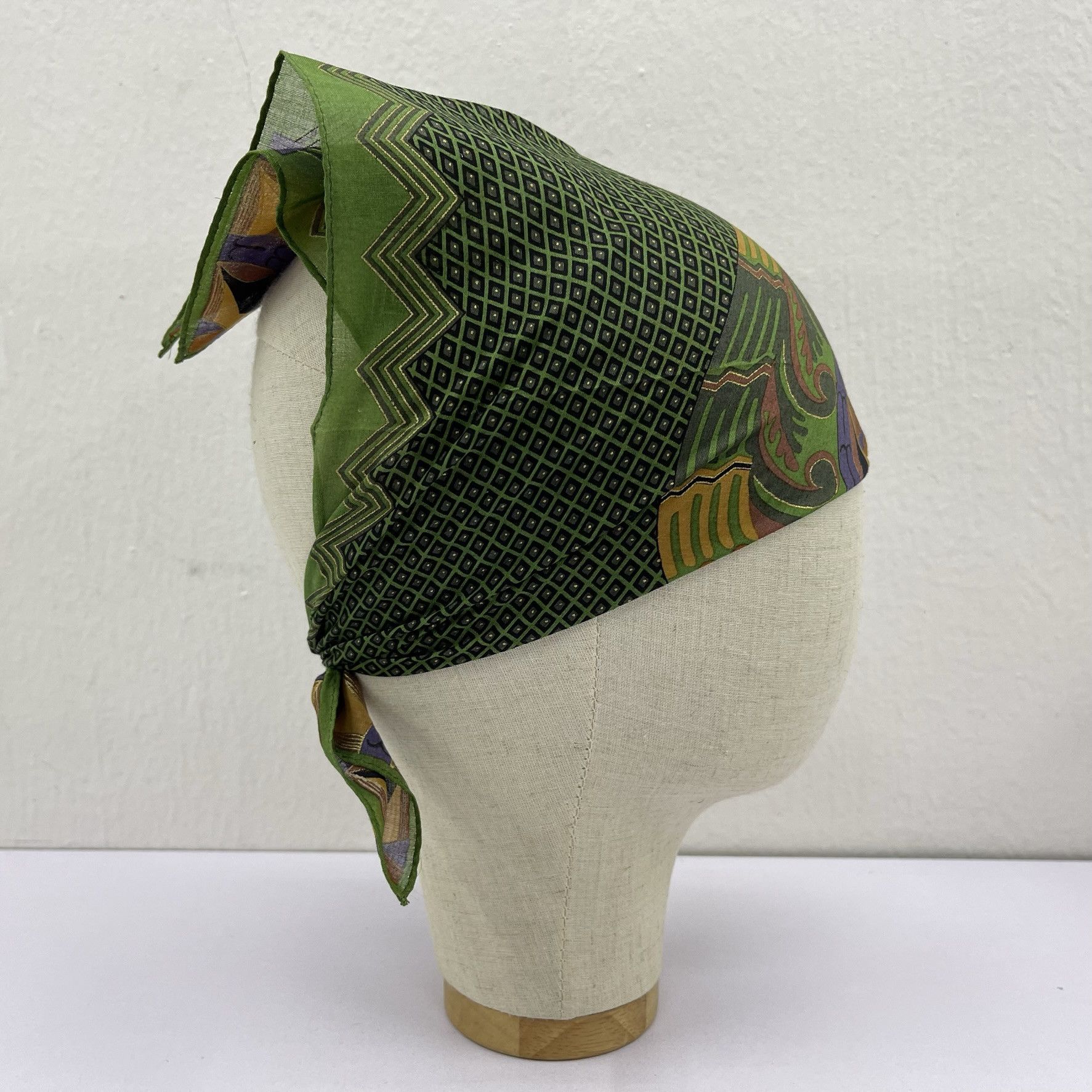 Hiroko Koshino Homme Hiroko Koshino Headscarf / Handkerchief / Neckerchief-4045 Size ONE SIZE - 4 Thumbnail