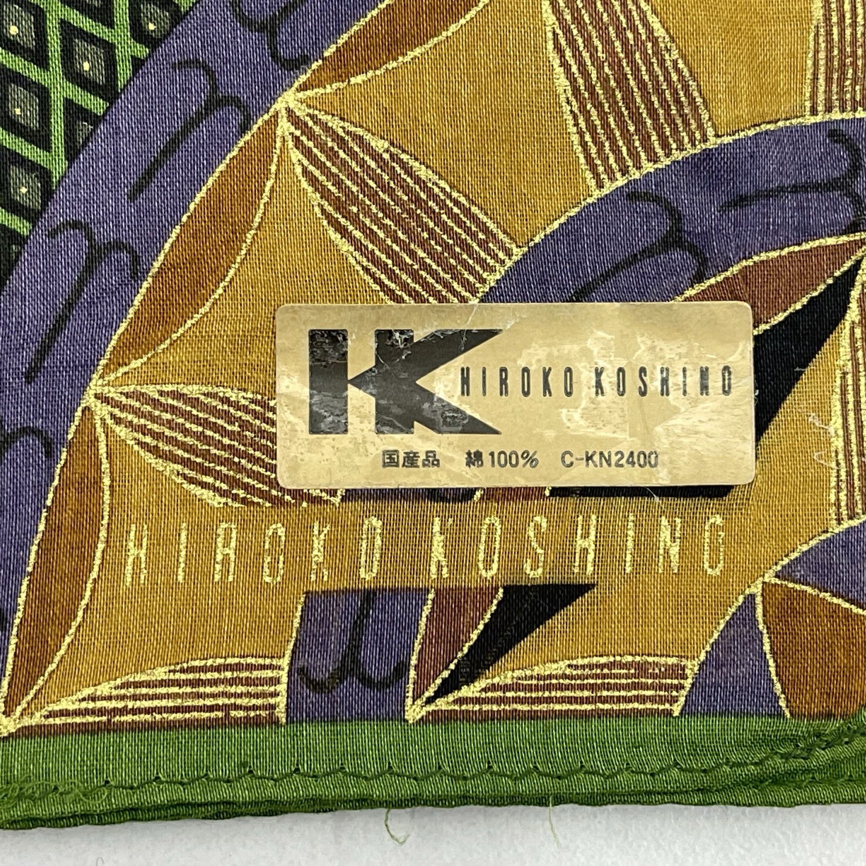 Hiroko Koshino Homme Hiroko Koshino Headscarf / Handkerchief / Neckerchief-4045 Size ONE SIZE - 6 Thumbnail