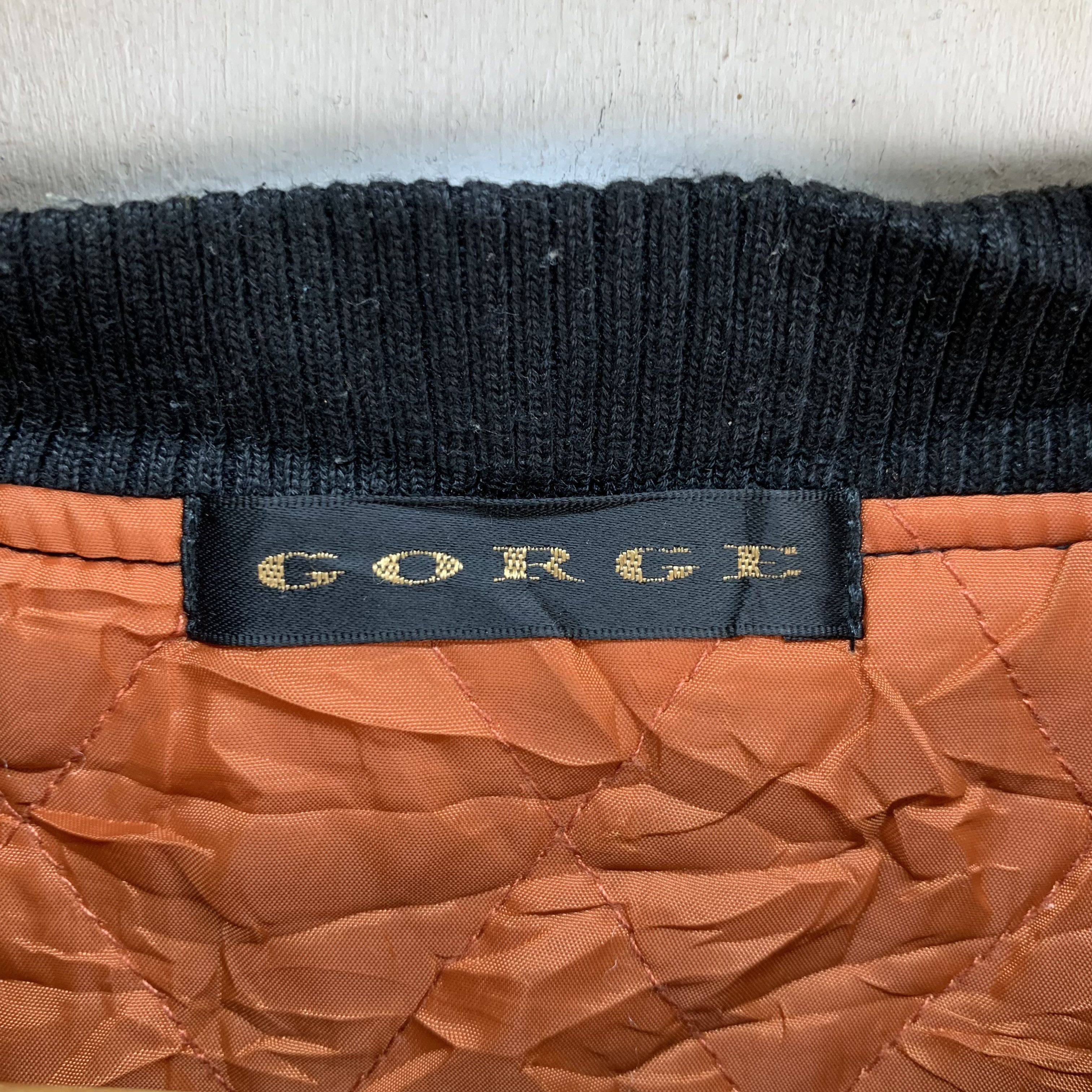 Japanese Brand Gorge Bomber Jacket #3761-131 Size US M / EU 48-50 / 2 - 6 Thumbnail