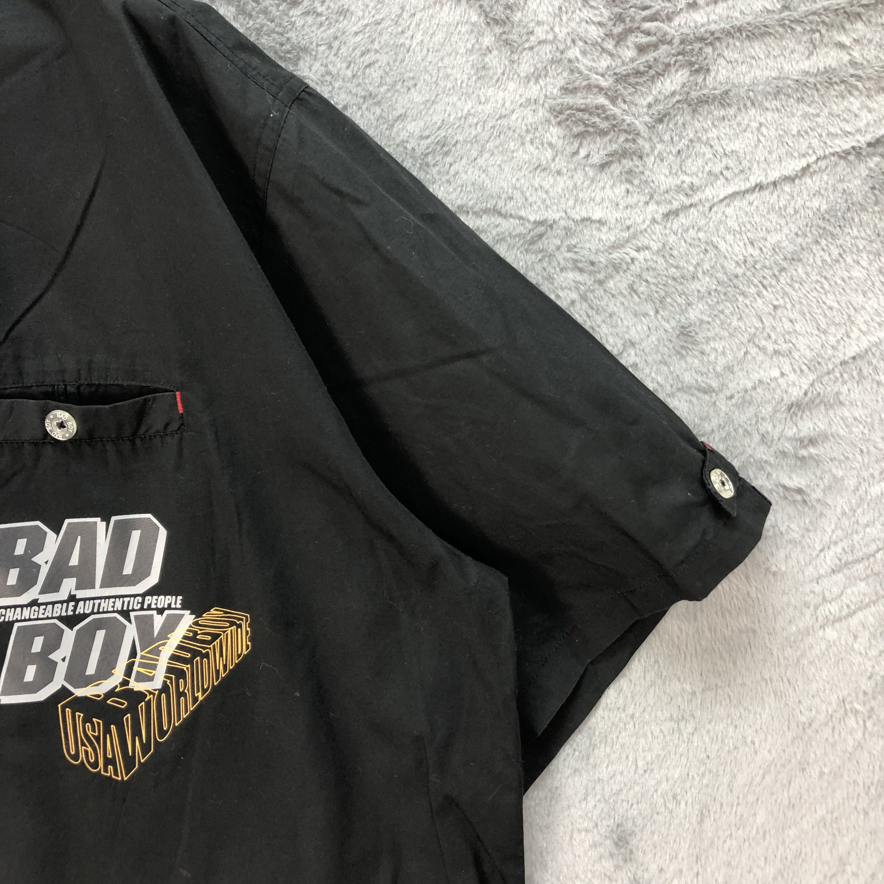 Japanese Brand BAD BOY San Diego USA Big Size Button Up Shirts #4877-37 Size US XXL / EU 58 / 5 - 8 Thumbnail