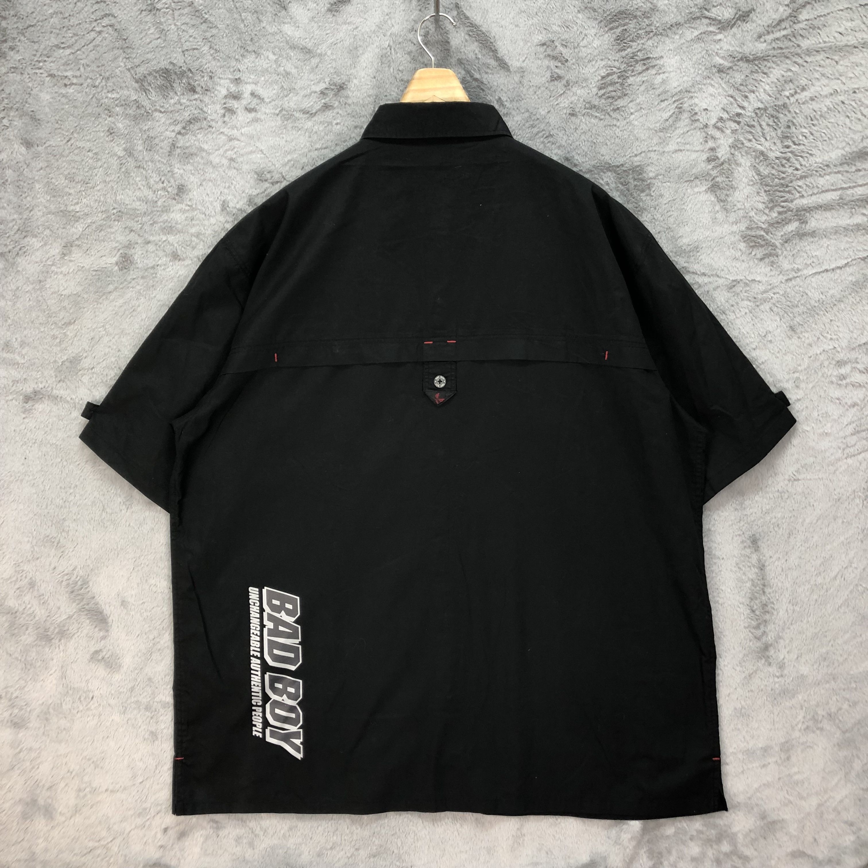 Japanese Brand BAD BOY San Diego USA Big Size Button Up Shirts #4877-37 Size US XXL / EU 58 / 5 - 13 Thumbnail