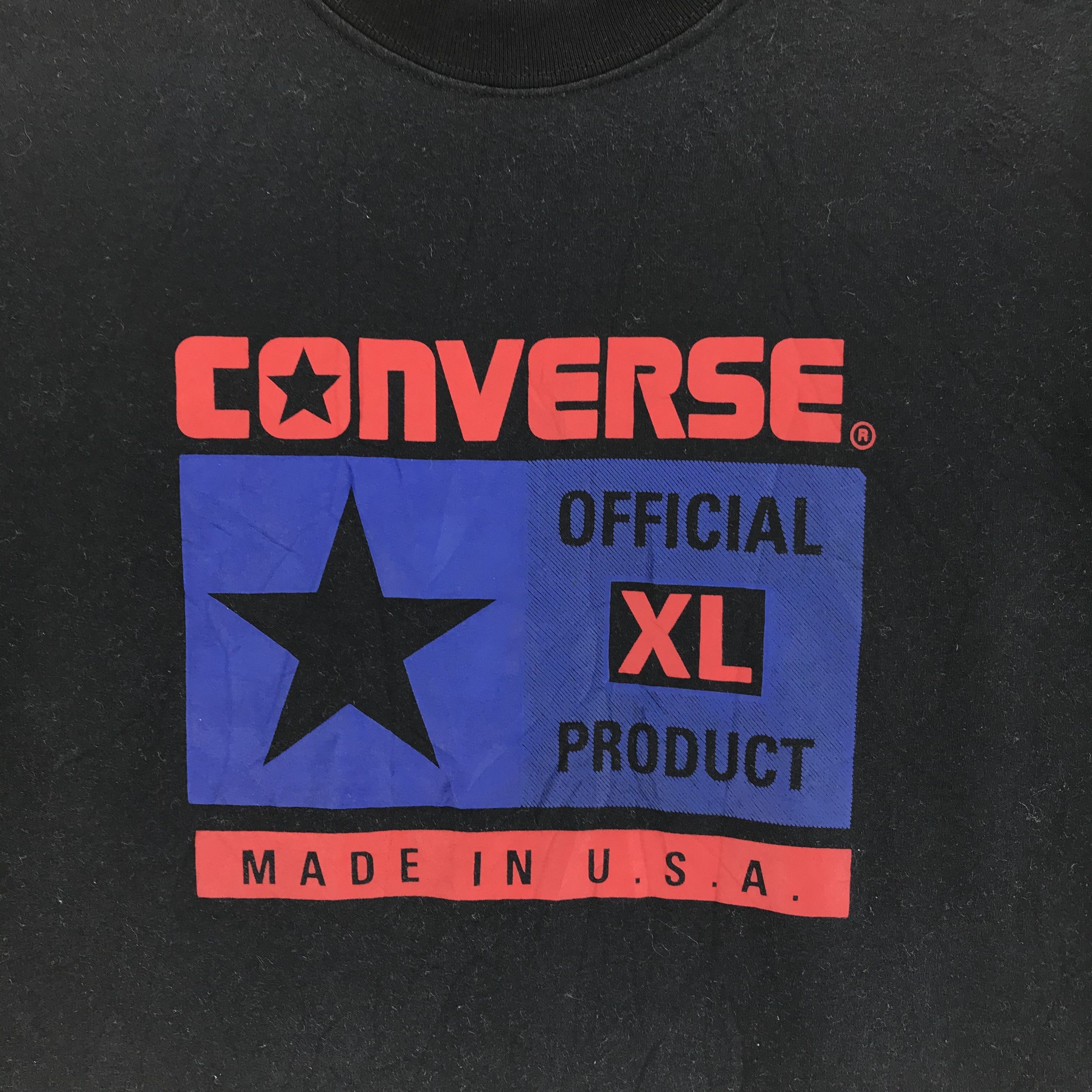 Converse Vintage CONVERSE Made in USA Big Logo Sweatshirt #2124-83 Size US M / EU 48-50 / 2 - 3 Thumbnail