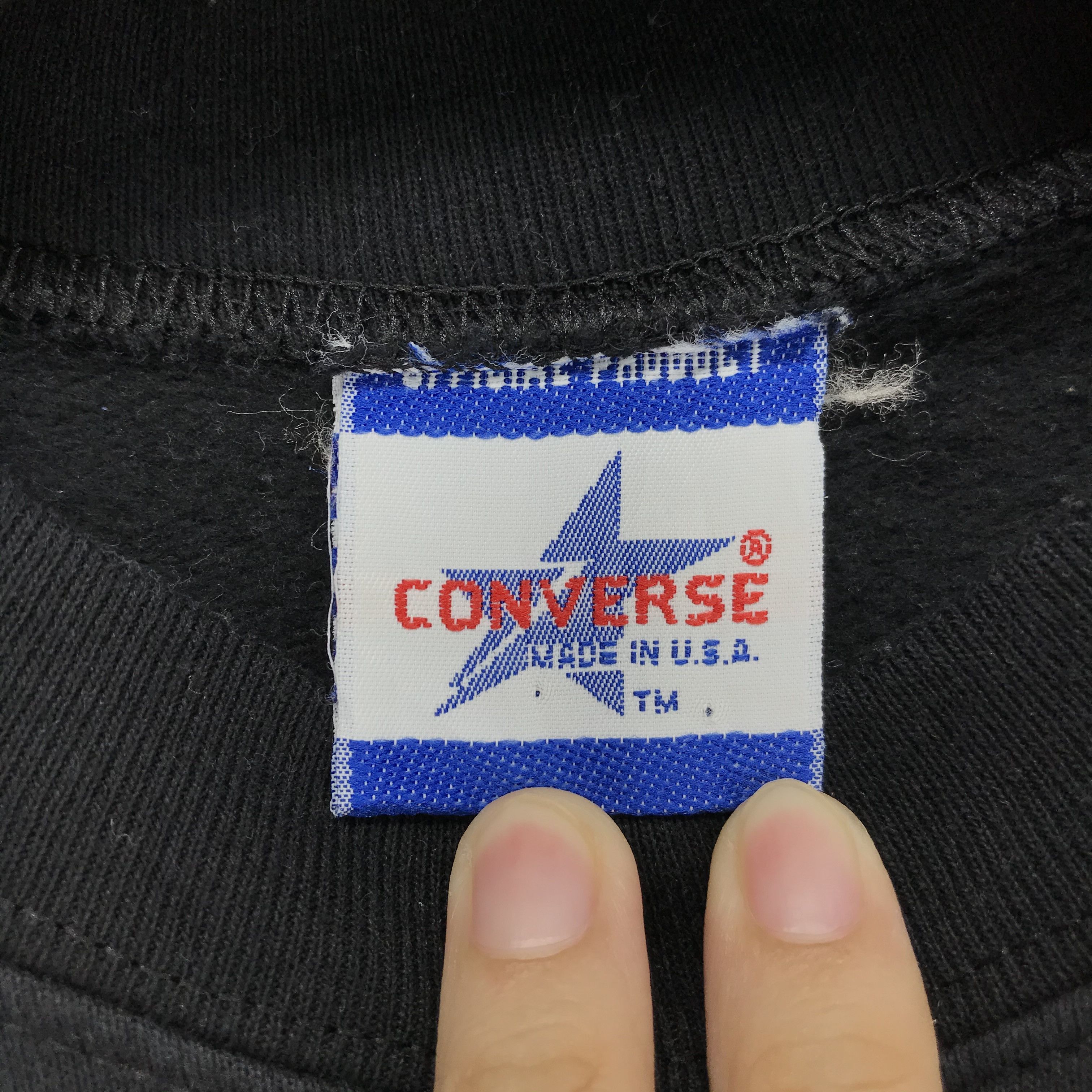 Converse Vintage CONVERSE Made in USA Big Logo Sweatshirt #2124-83 Size US M / EU 48-50 / 2 - 6 Thumbnail