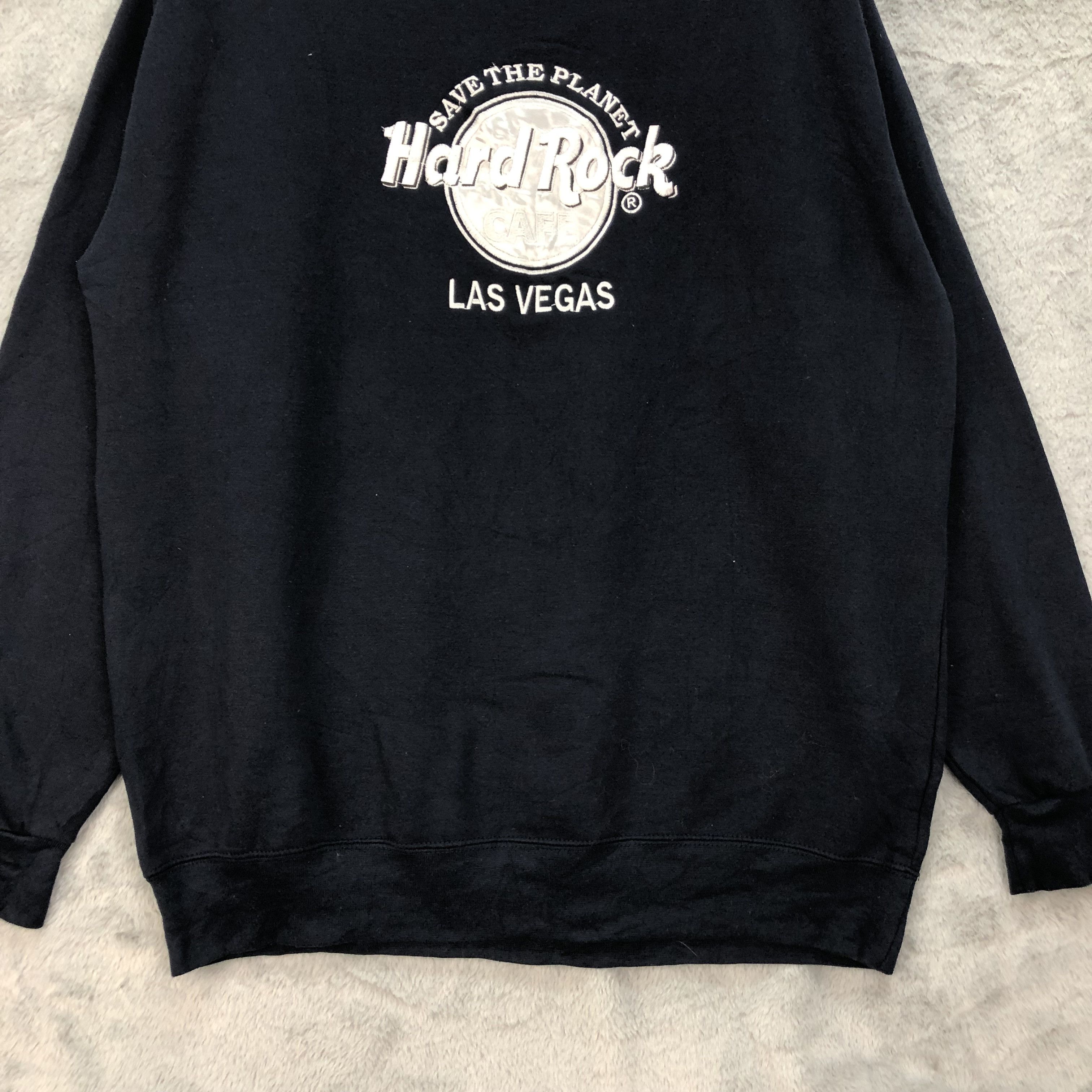 Hard Rock Cafe Rare Hard Rock Cafe Las Vegas X Russell Sweatshirt #4738-166 Size US XL / EU 56 / 4 - 4 Thumbnail