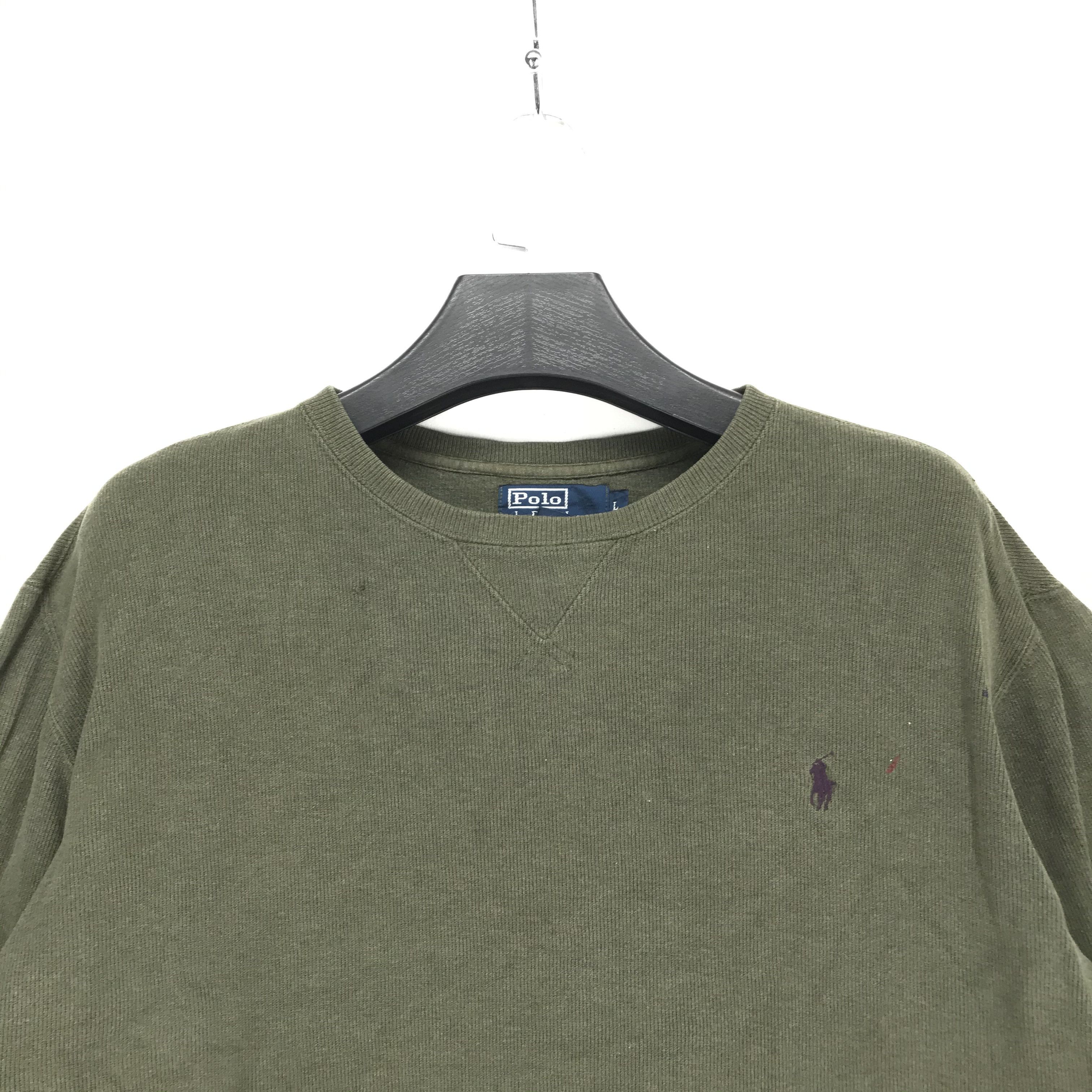Polo Ralph Lauren Polo Ralph Lauren Small Pony Logo Sweatshirts #2235-88 Size US L / EU 52-54 / 3 - 2 Thumbnail