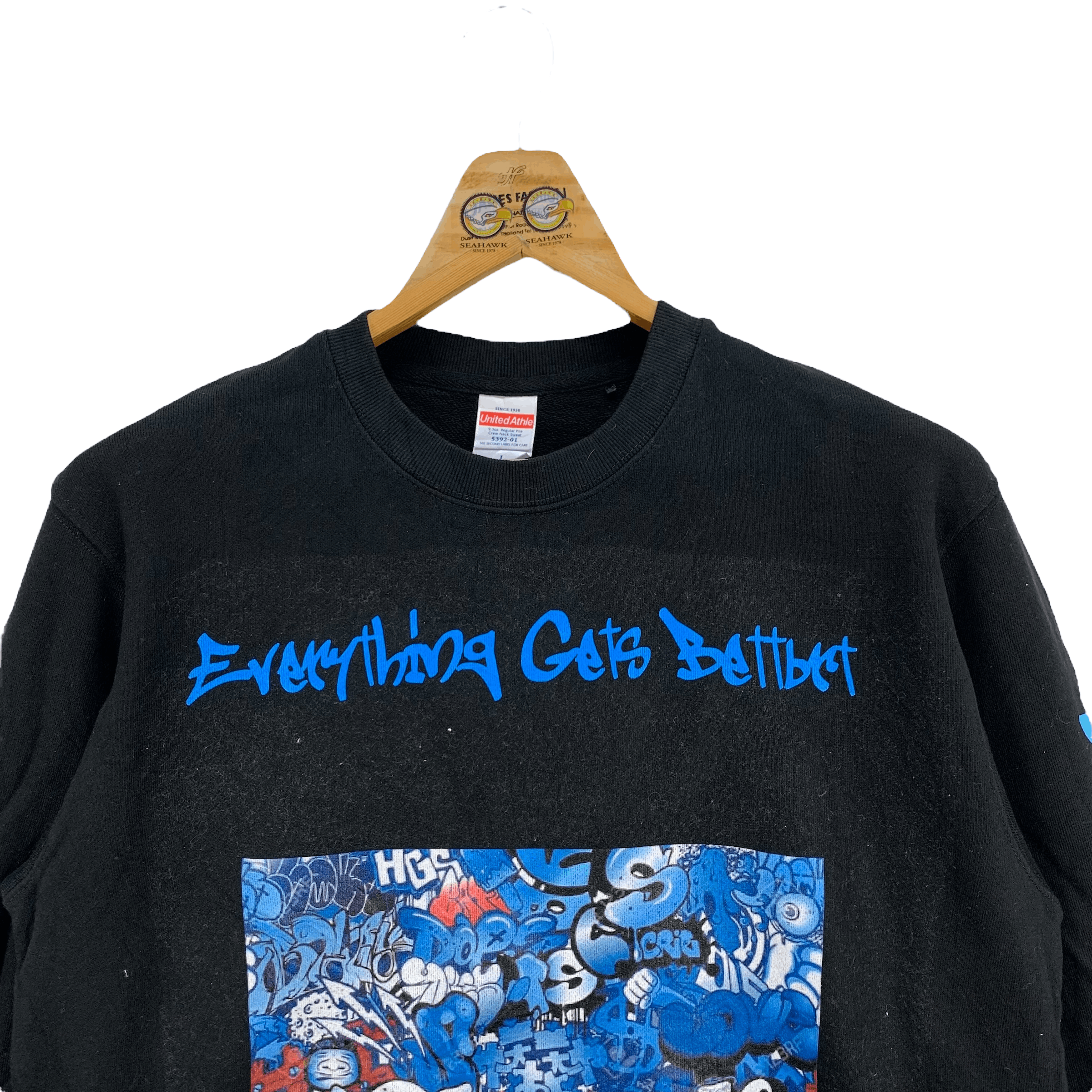 Japanese Brand Everything Gets Better Graphic Sweatshirts #4062-141 Size US L / EU 52-54 / 3 - 3 Thumbnail