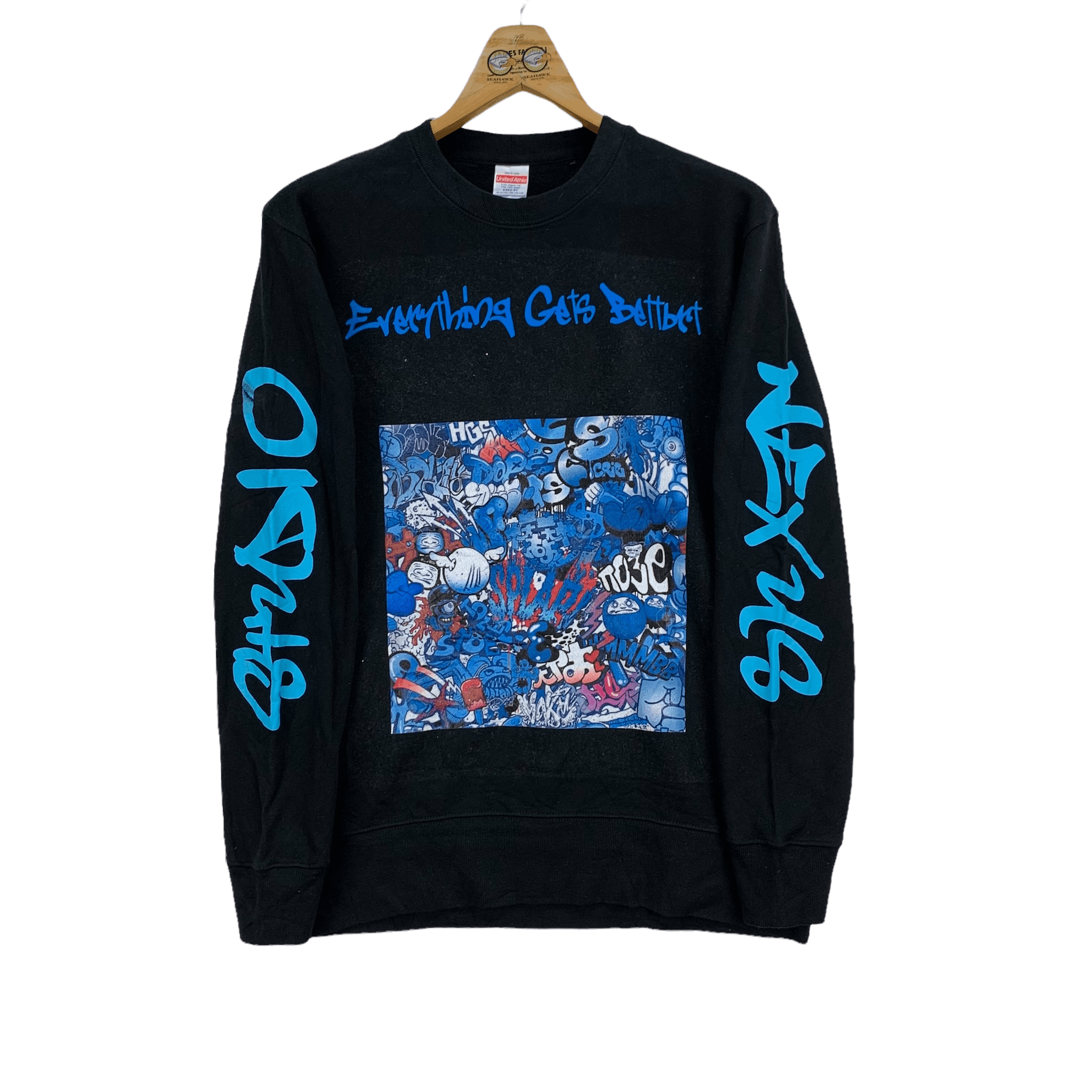 Japanese Brand Everything Gets Better Graphic Sweatshirts #4062-141 Size US L / EU 52-54 / 3 - 1 Thumbnail