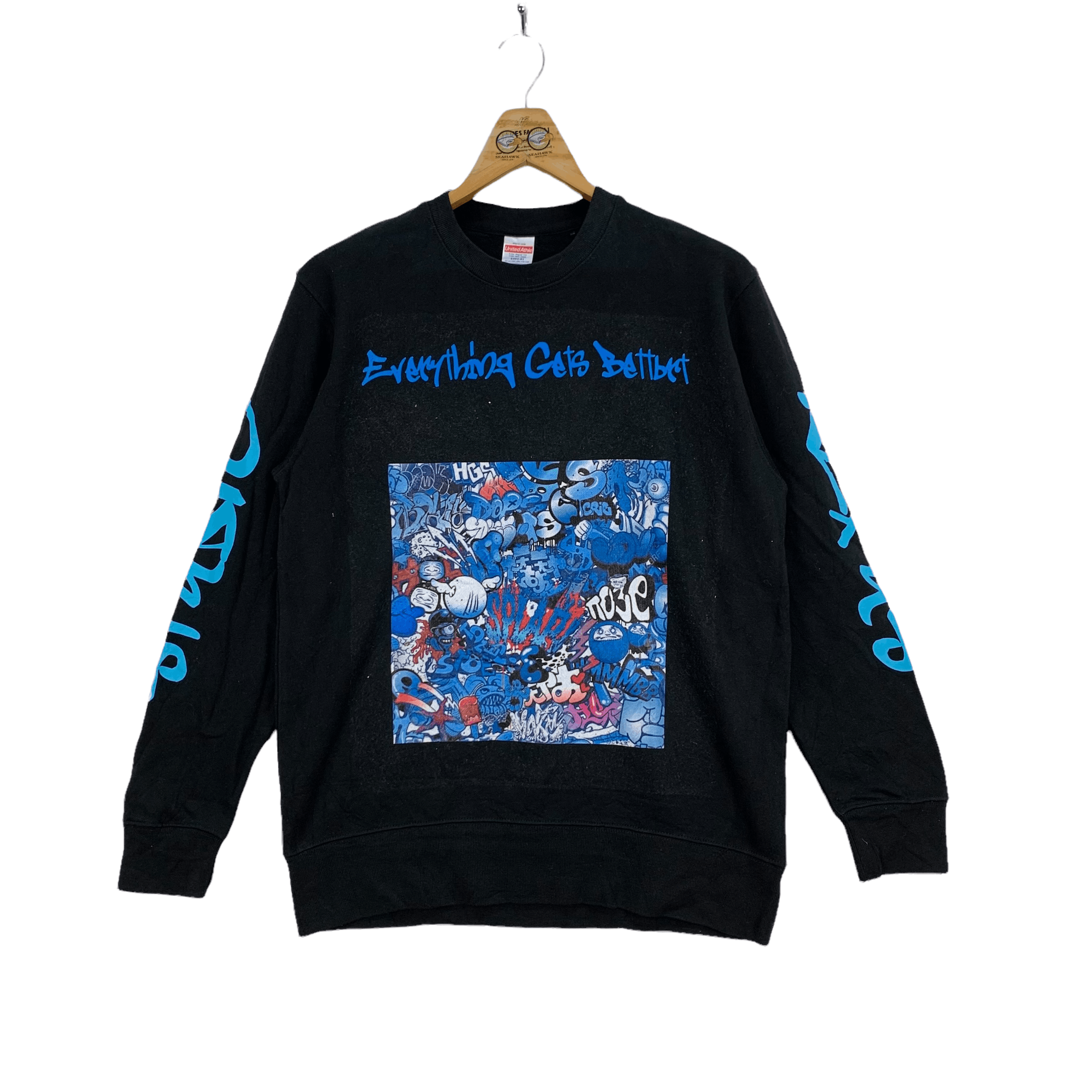 Japanese Brand Everything Gets Better Graphic Sweatshirts #4062-141 Size US L / EU 52-54 / 3 - 2 Thumbnail