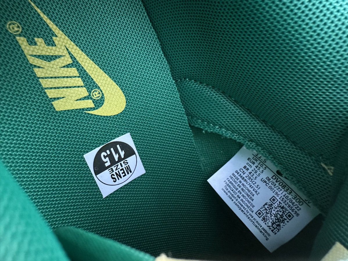Nike Nike Dunk Low Reverse Brazil Size US 11.5 / EU 44-45 - 6 Thumbnail