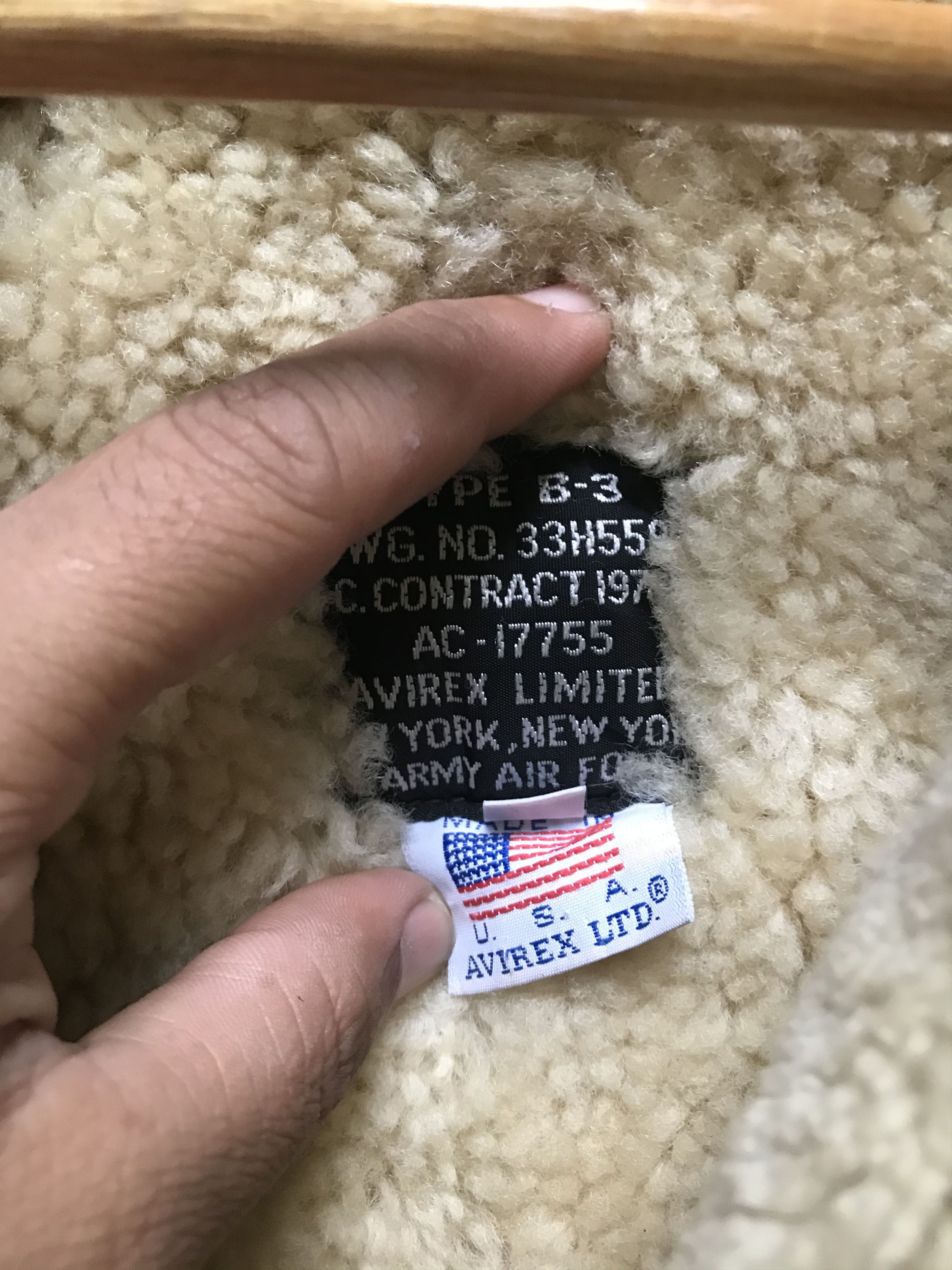 Avirex × Vintage Rare Vintage 80 Avirex B3 Flight Travis Scott Style Jacket Size US L / EU 52-54 / 3 - 4 Thumbnail