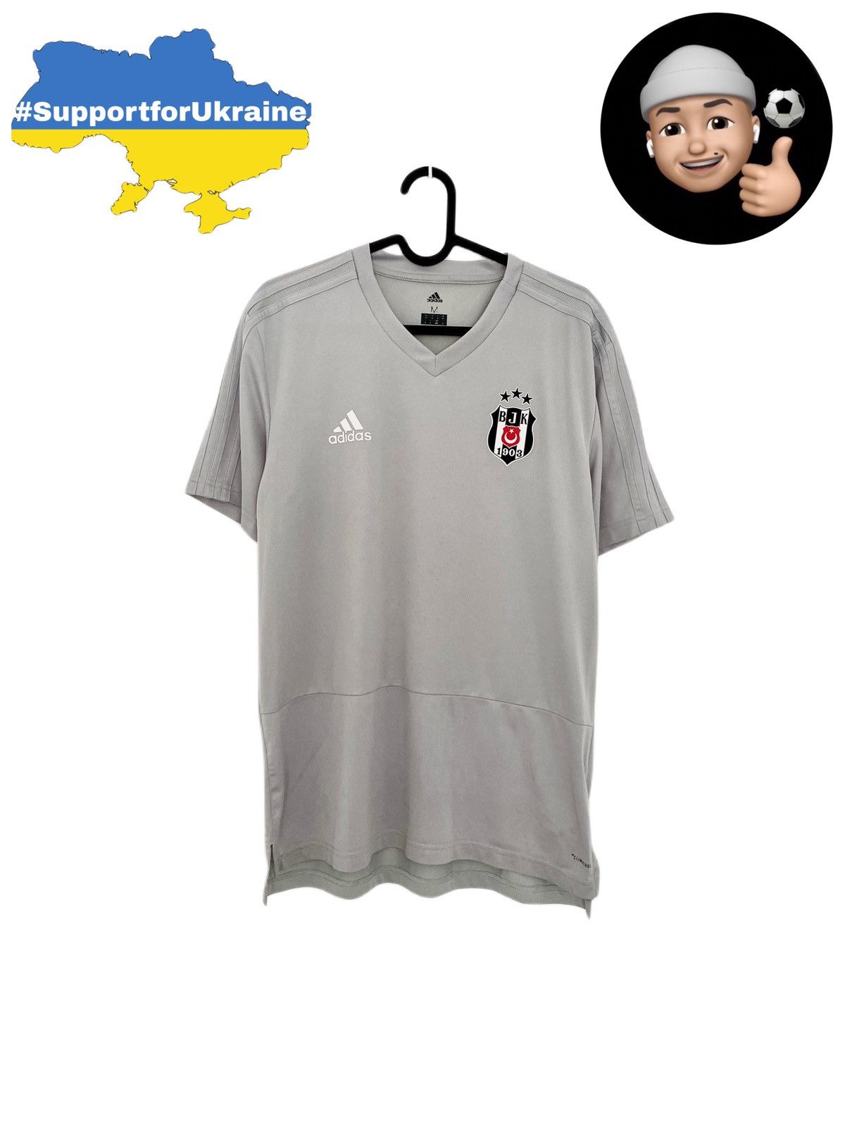 Adidas 2017 2018 Besiktas Turkey Adidas Pregame Soccer Jersey Shirt Size US M / EU 48-50 / 2 - 1 Thumbnail