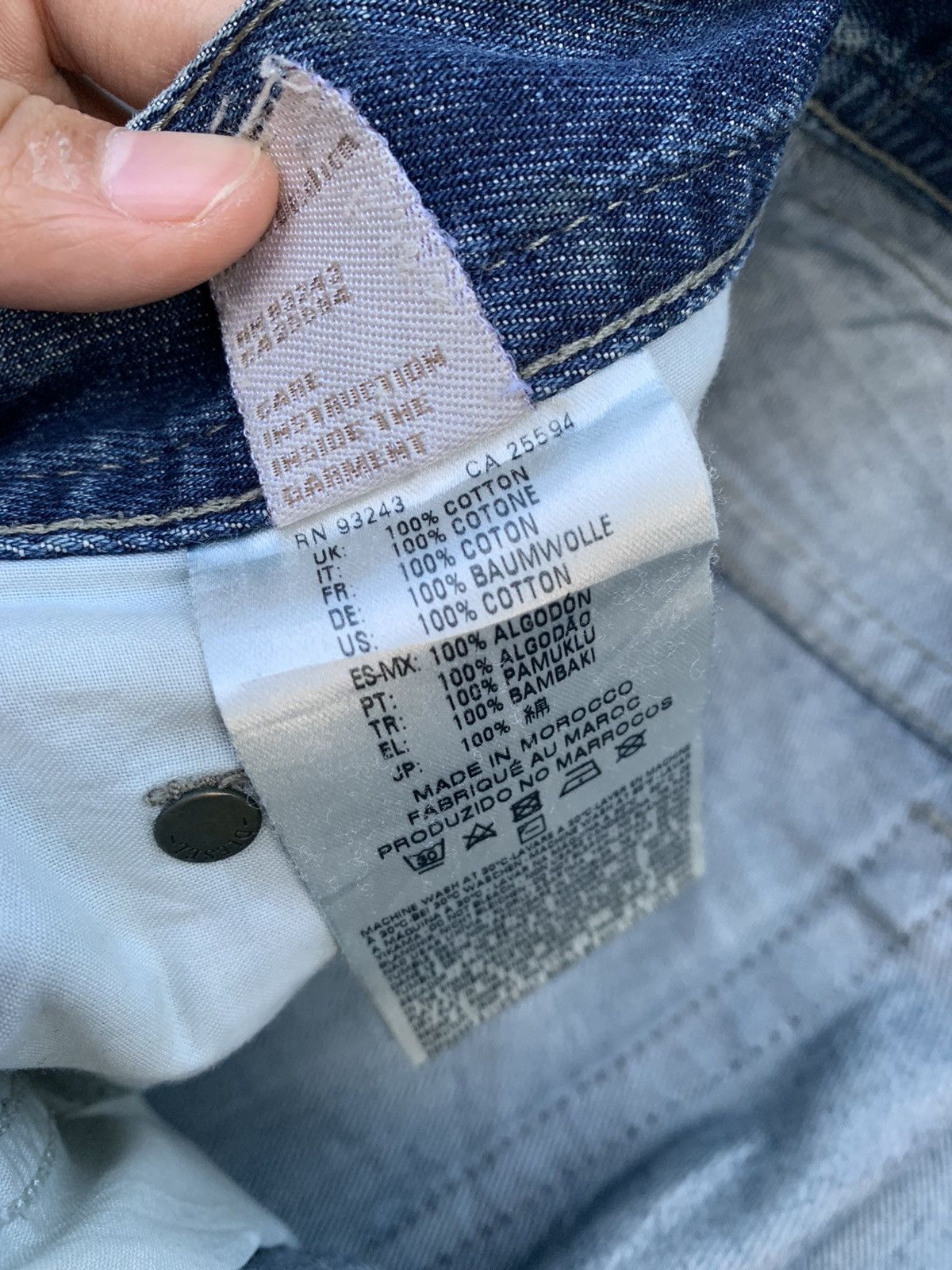 Diesel Diesel Industry Distressed Denim Size US 35 - 9 Thumbnail