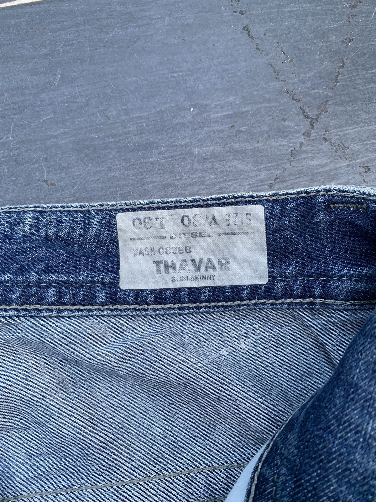 Diesel Diesel Industry Distressed Denim Size US 35 - 7 Thumbnail