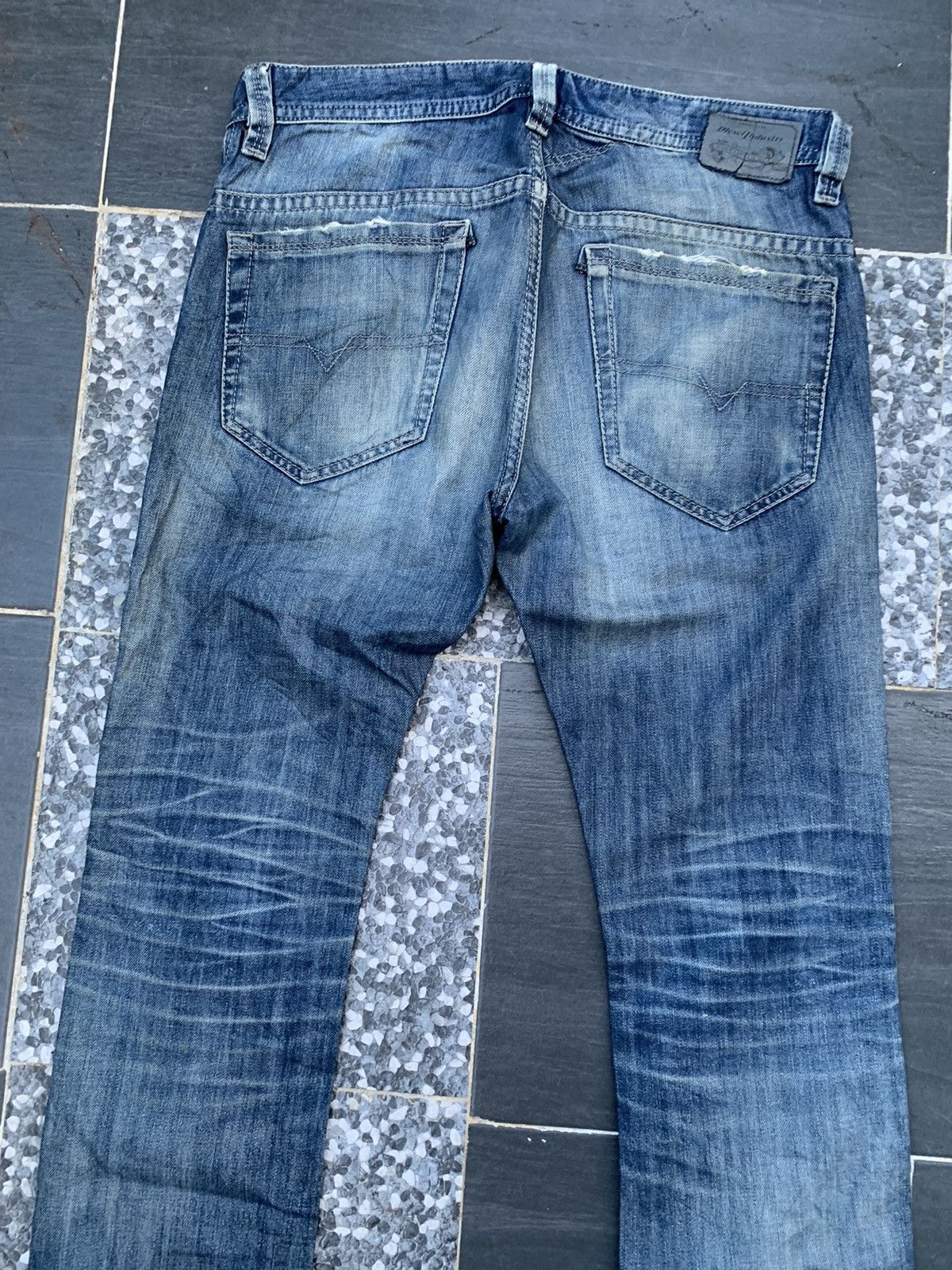 Diesel Diesel Industry Distressed Denim Size US 35 - 13 Thumbnail