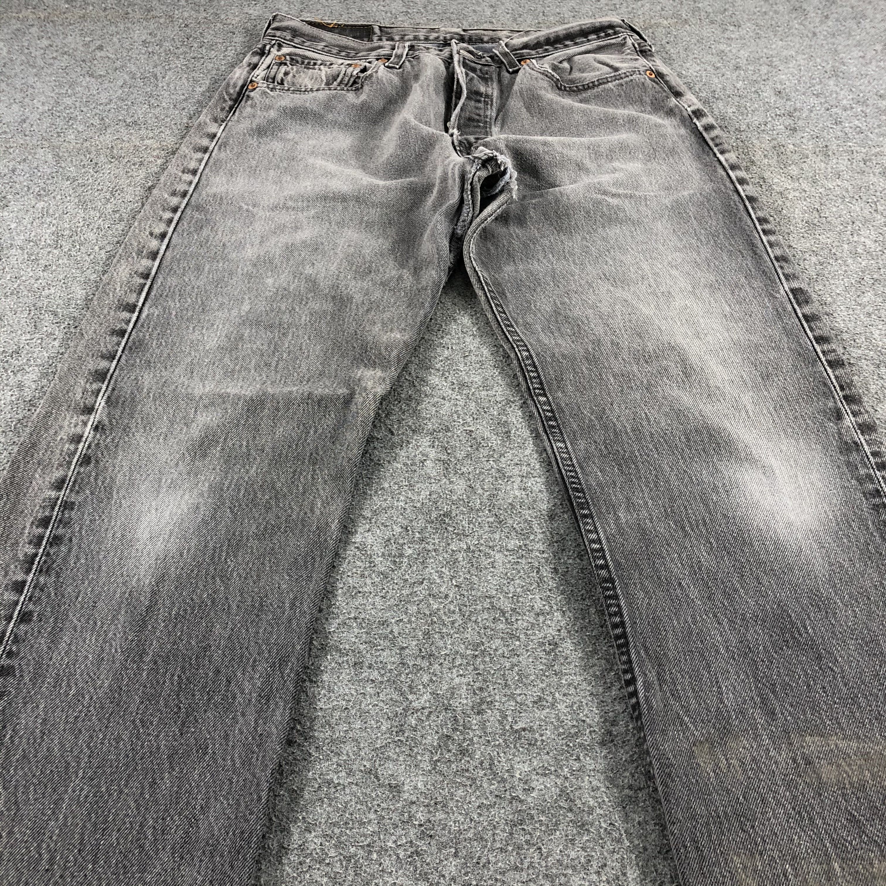 Levi's 90s Earth Tone Vintage Levis 501 Jeans-JM1526 Size US 30 / EU 46 - 3 Thumbnail