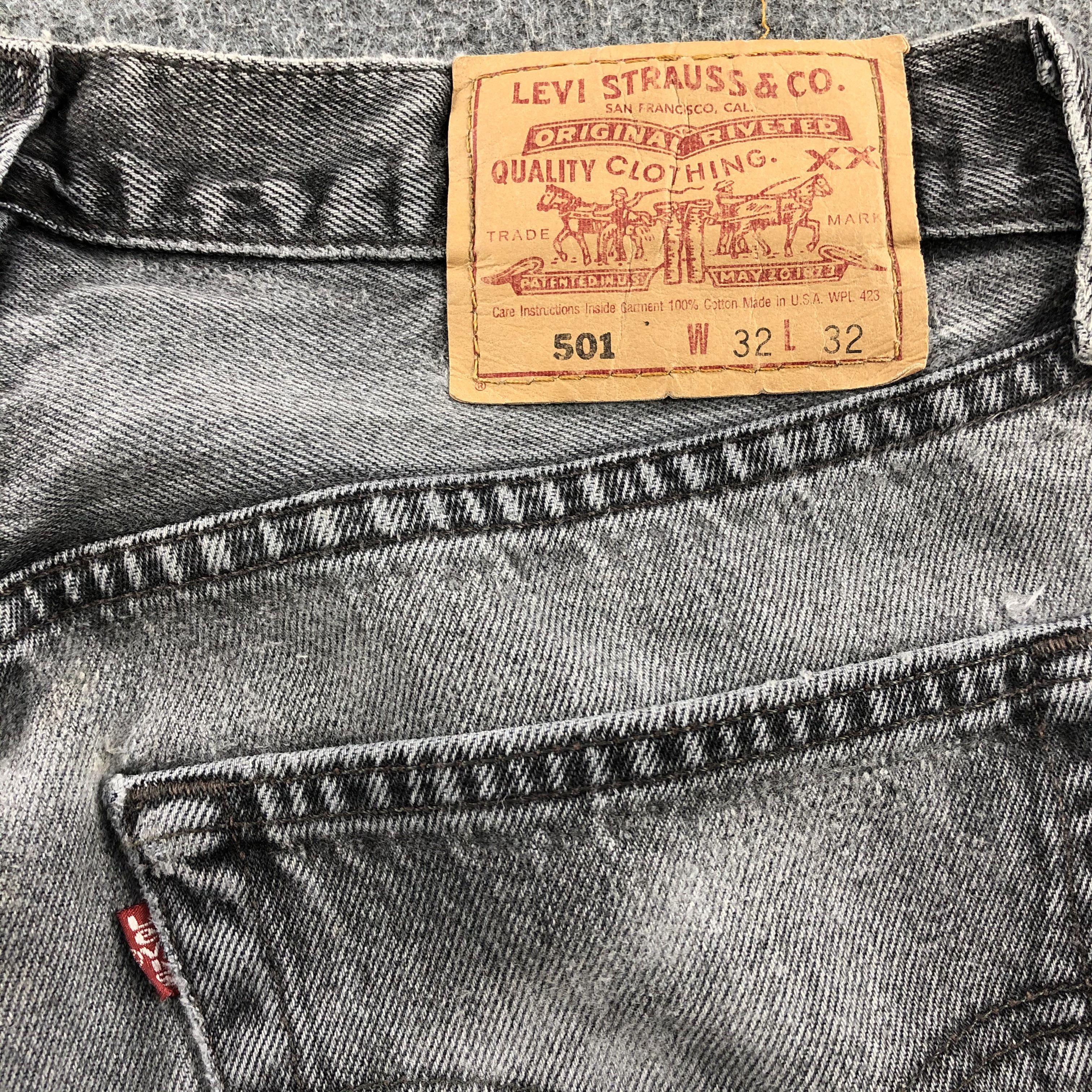 Levi's 90s Earth Tone Vintage Levis 501 Jeans-JM1526 Size US 30 / EU 46 - 6 Thumbnail