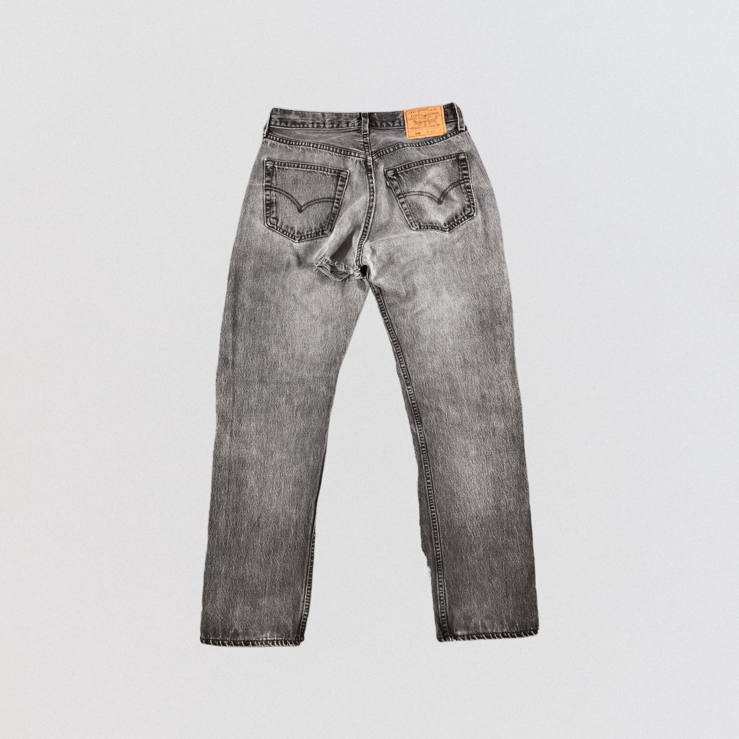 Levi's 90s Earth Tone Vintage Levis 501 Jeans-JM1526 Size US 30 / EU 46 - 2 Thumbnail