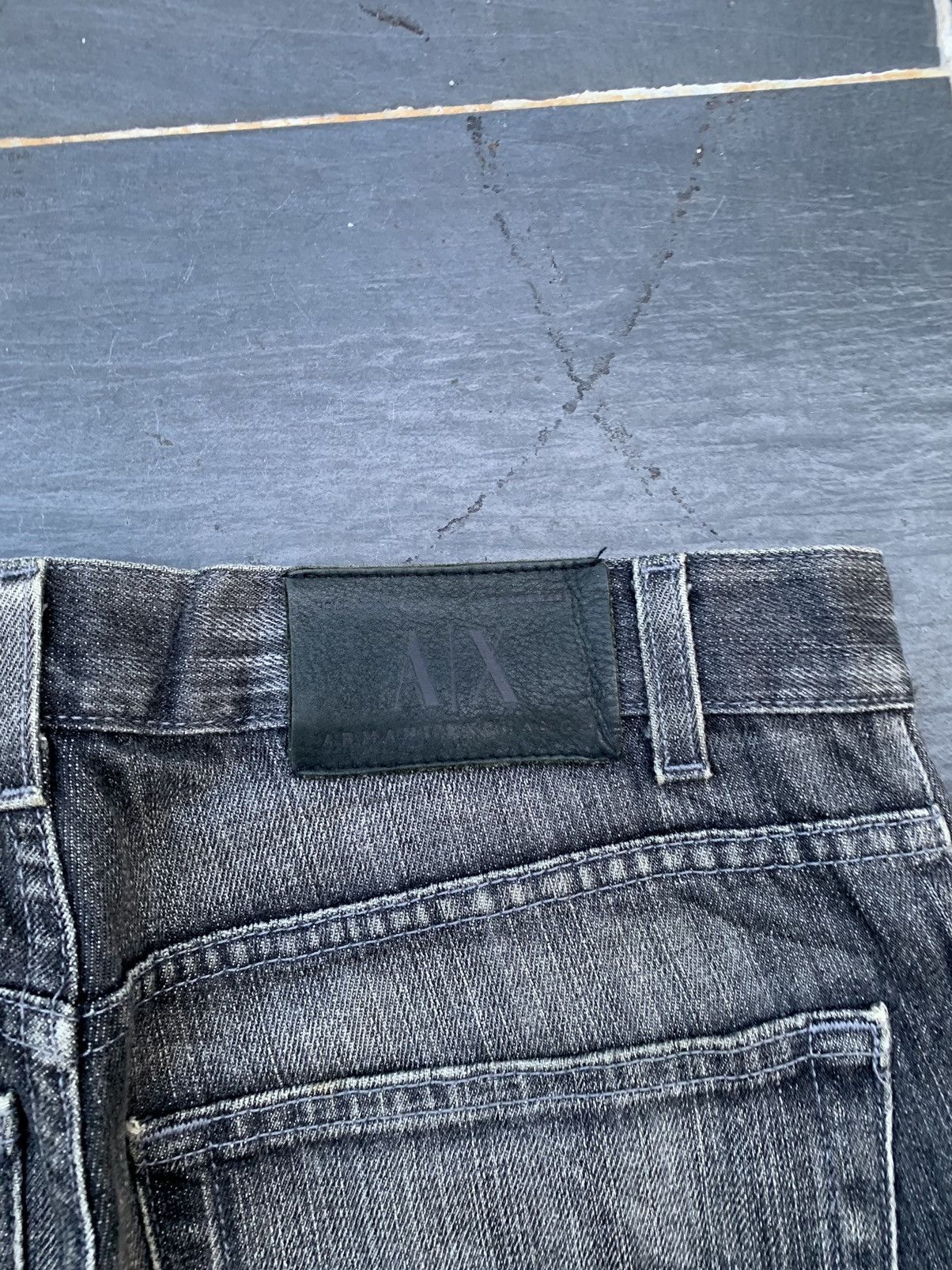 Armani Exchange Vintage Armani Exchange Distressed Denim Size US 34 / EU 50 - 13 Thumbnail