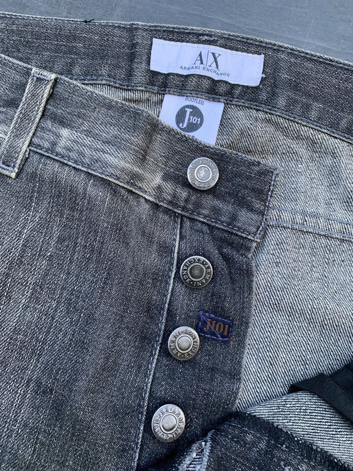 Armani Exchange Vintage Armani Exchange Distressed Denim Size US 34 / EU 50 - 6 Thumbnail