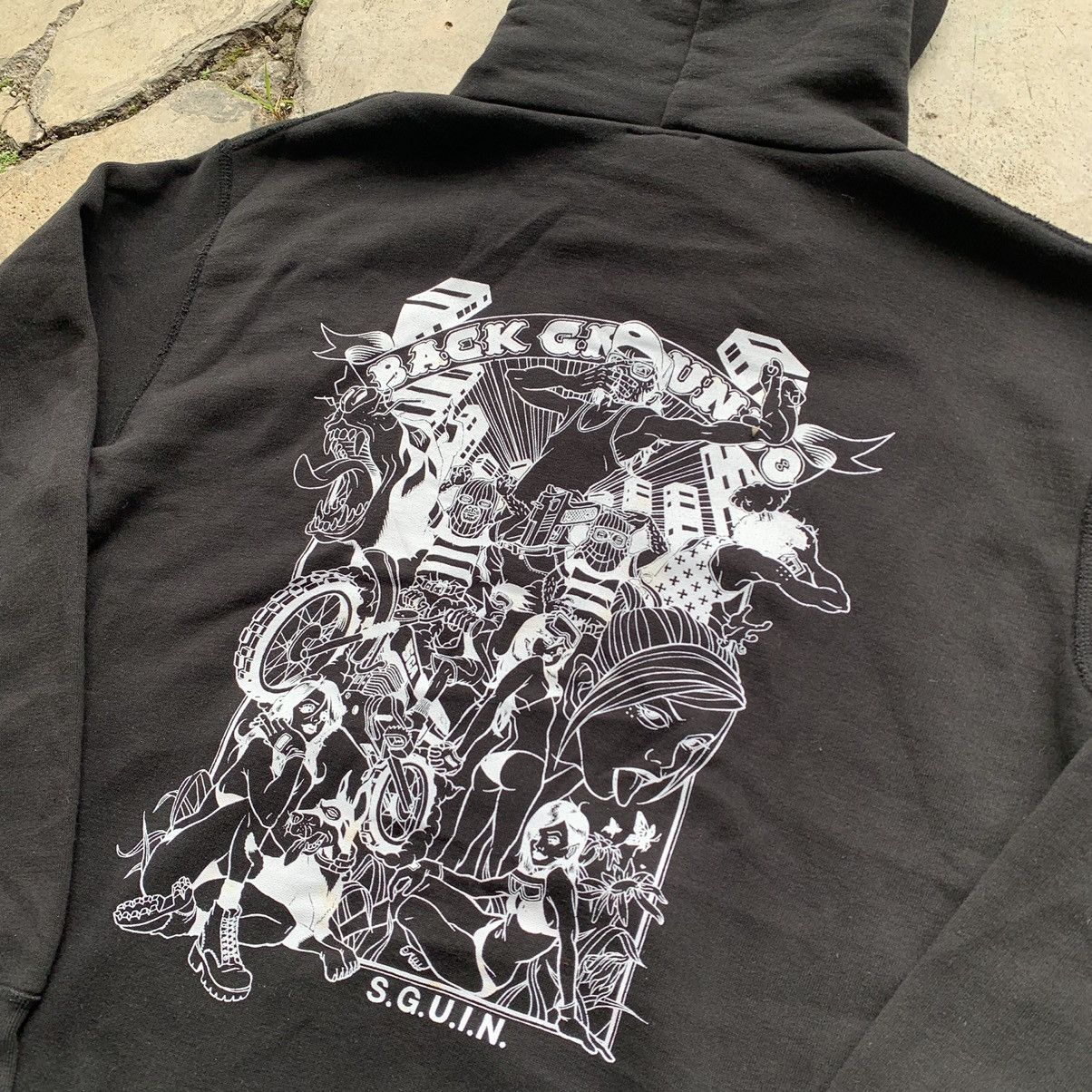 Anime Backgroundo anime hoodie Size US L / EU 52-54 / 3 - 7 Thumbnail