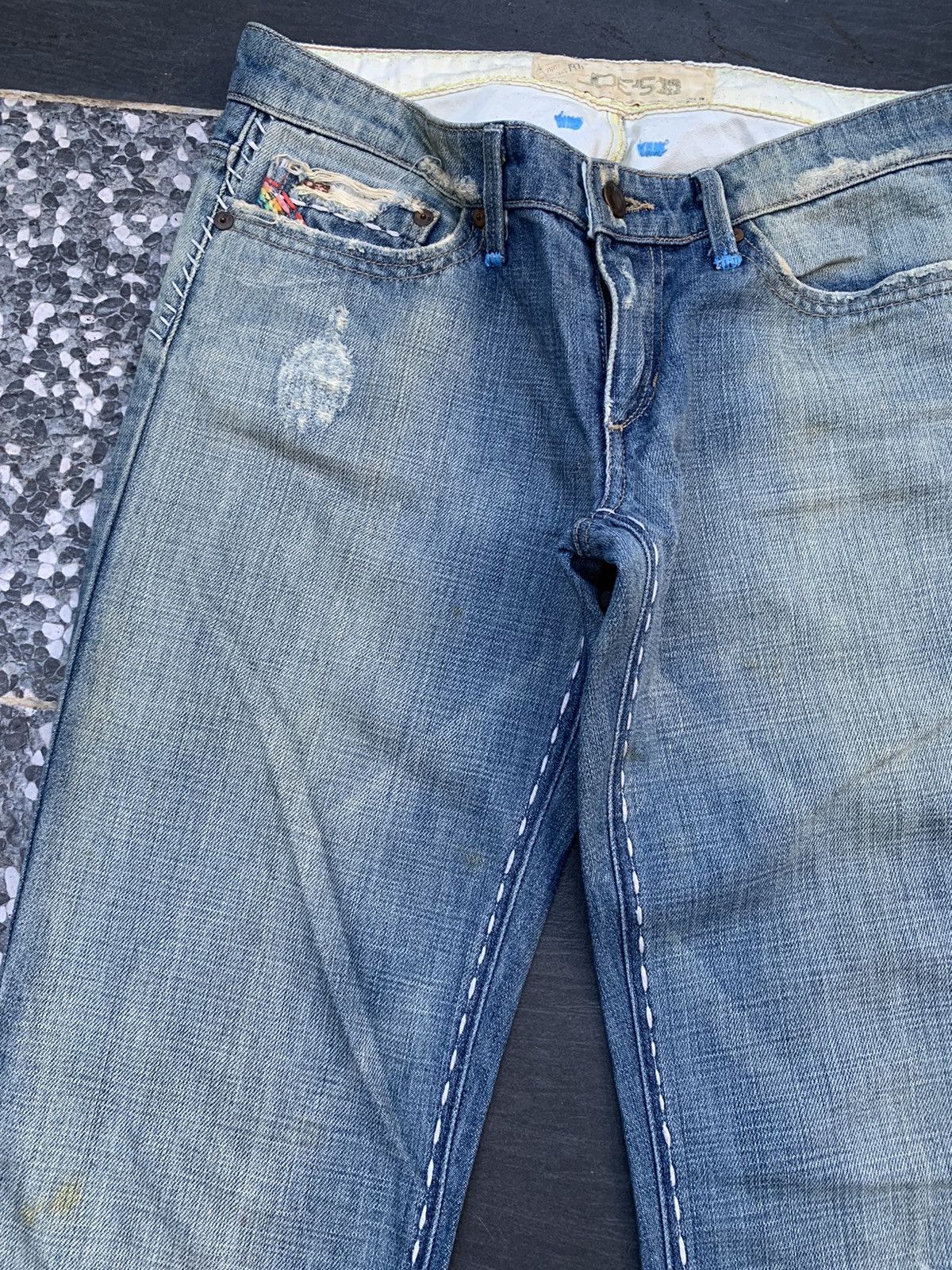 Joe's Joe's Jeans Flare Distresed Denim Size US 31 - 4 Thumbnail
