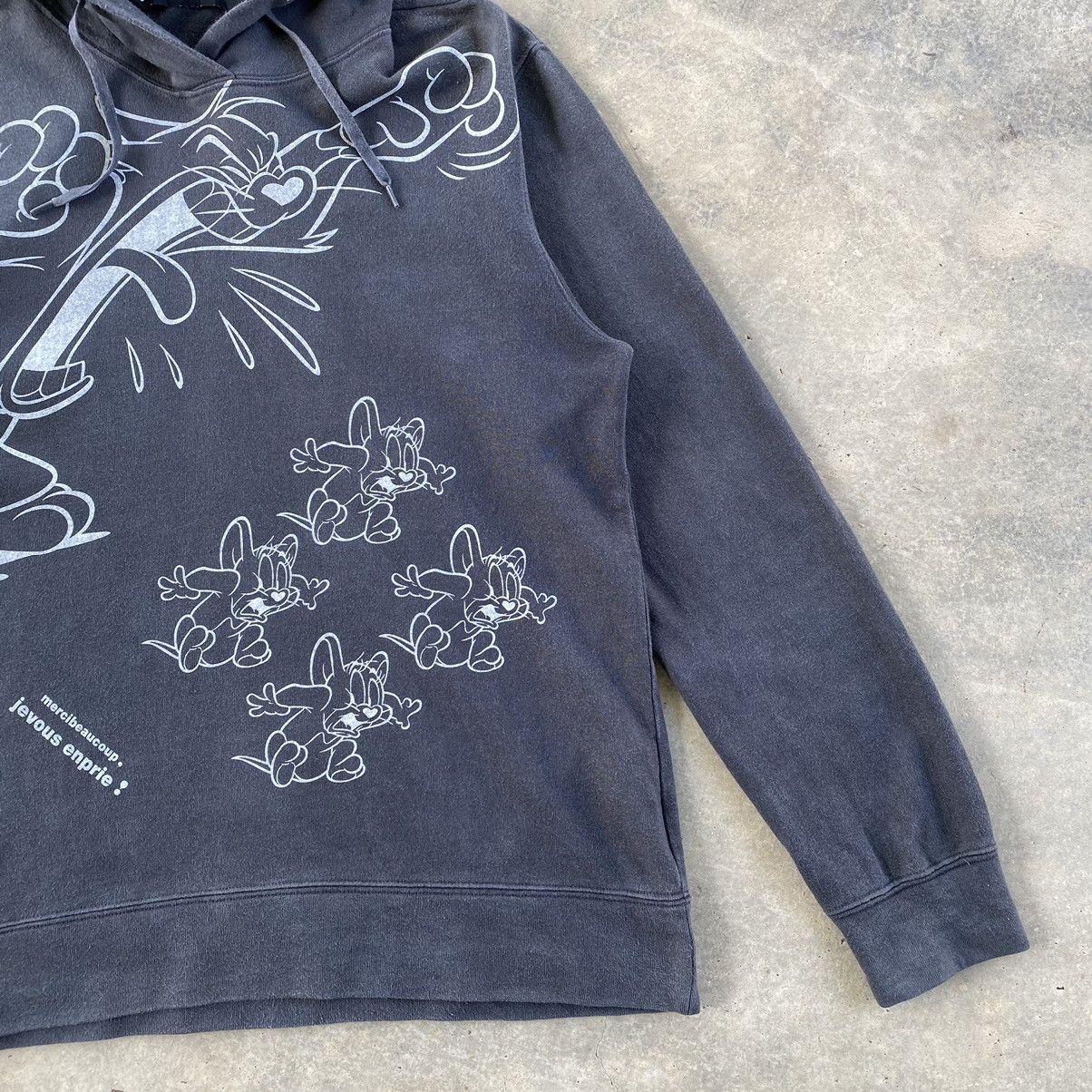 mercibeaucoup Vintage Issey Miyake Mercibeaucoup Tom and Jerry Hoodie Size US S / EU 44-46 / 1 - 11 Thumbnail