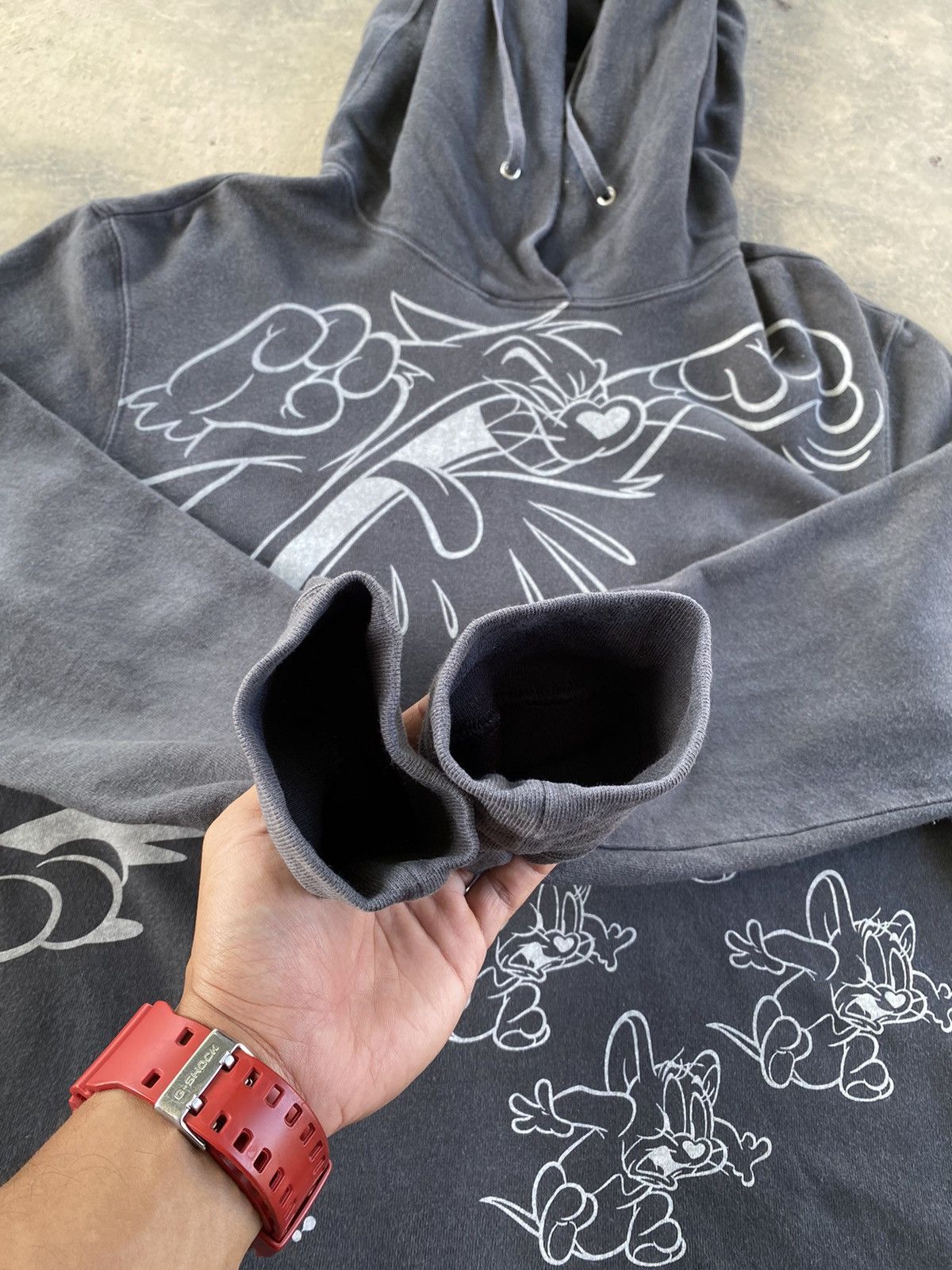 mercibeaucoup Vintage Issey Miyake Mercibeaucoup Tom and Jerry Hoodie Size US S / EU 44-46 / 1 - 9 Thumbnail