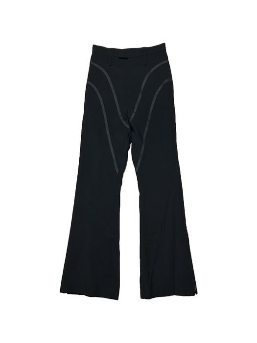 Christian Dada Taped Seam Zipper Trousers | Grailed